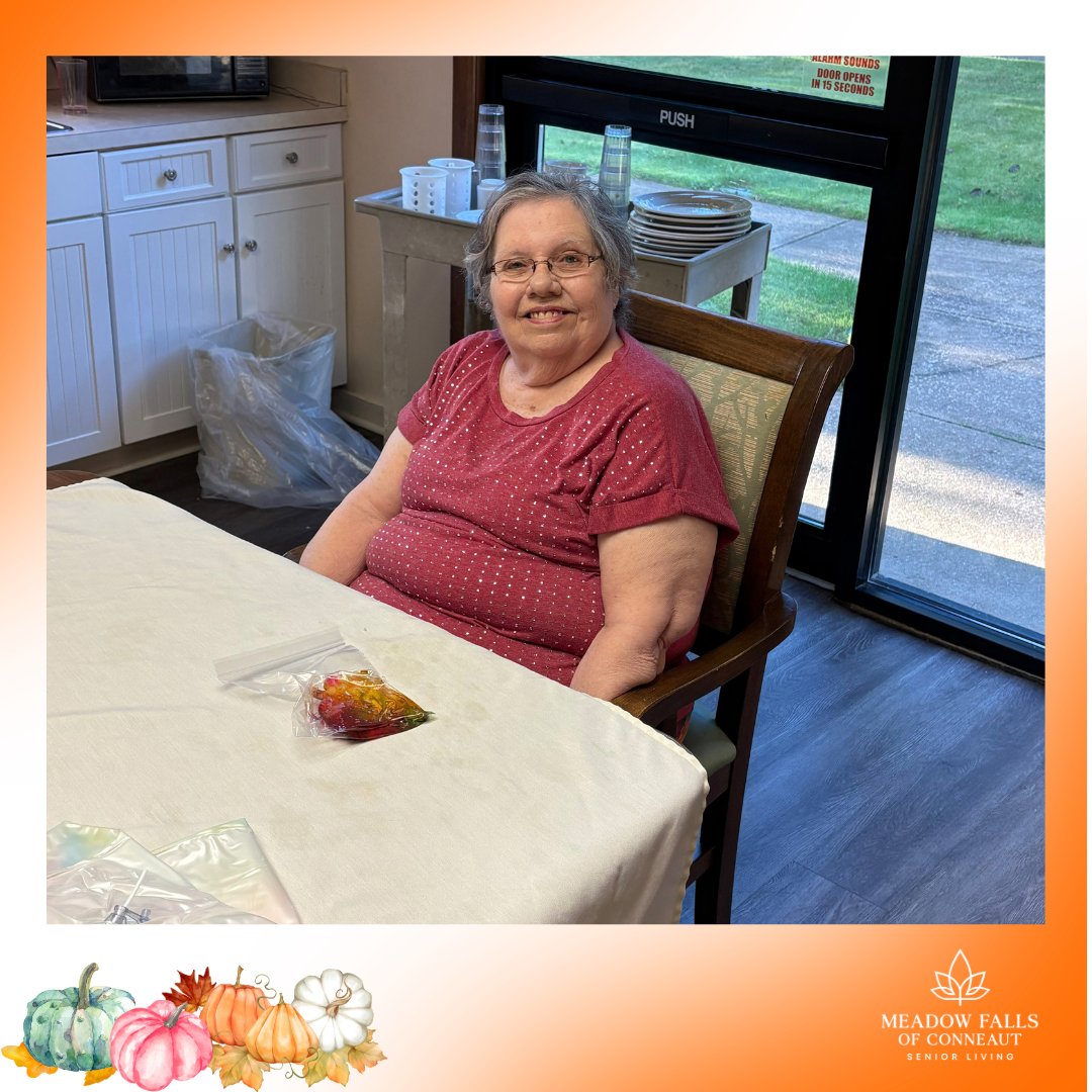 MeadowConneaut's tweet photo. 🎃🎨 Pumpkin painting fun! We got creative with pumpkins and added our own artistic touches for some fall-inspired fun! 🖌️🎃

#PumpkinPainting  #MeadowFallsofConneaut https://t.co/qw7uI368Zp