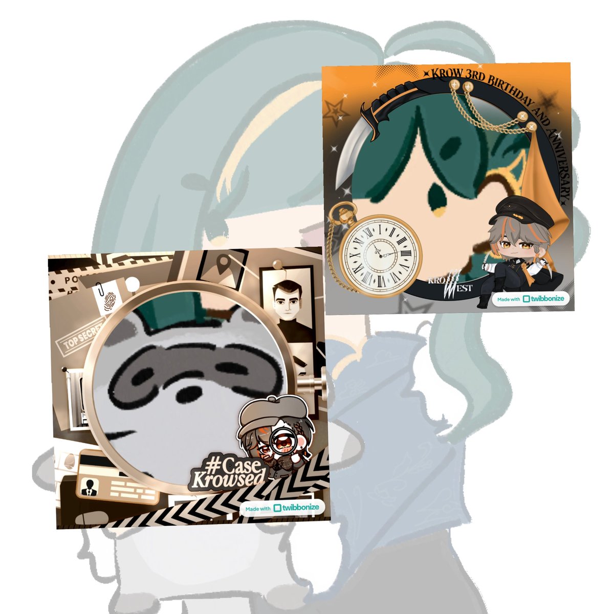 Feliceft2's tweet photo. HEHEHEHE ikutan ide nya Ka Sabet versi di dua OC #TheBlackwingTrilogy #File1007 #CaseKrowsed https://t.co/Y0hhD9eznF