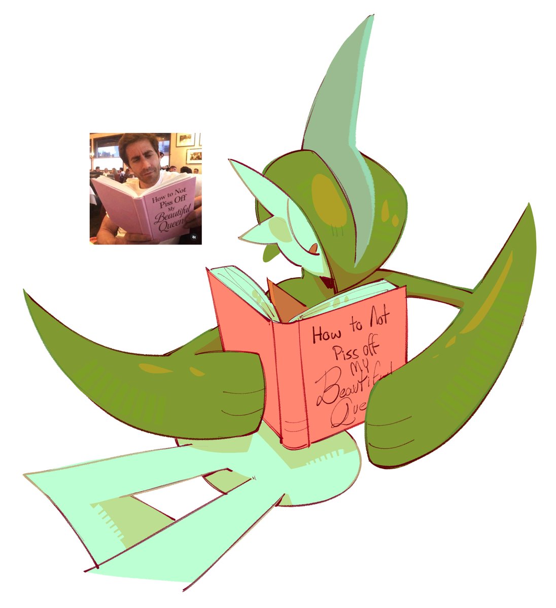 sunnydr0pdraws's tweet photo. rare gallade moment https://t.co/UN86NC93oG