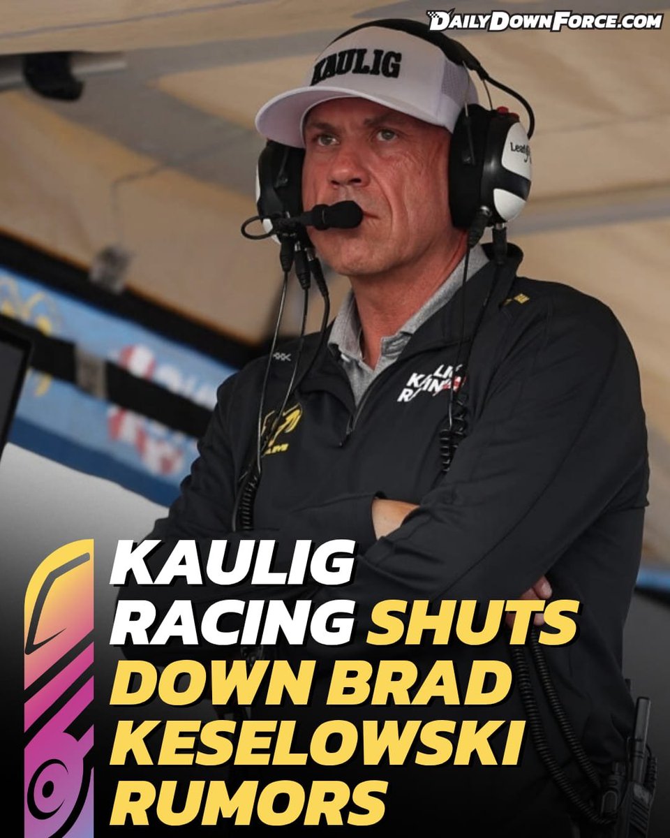 dailydownforce's tweet photo. There's been no shortage of speculation that Brad Keselowski could join Kaulig Racing after his shock RFK Racing exit, but CEO Chris Rice says no talks have taken place. Find out more on The Daily Downforce

https://t.co/rJU22L0X4F https://t.co/LspXerKvfE