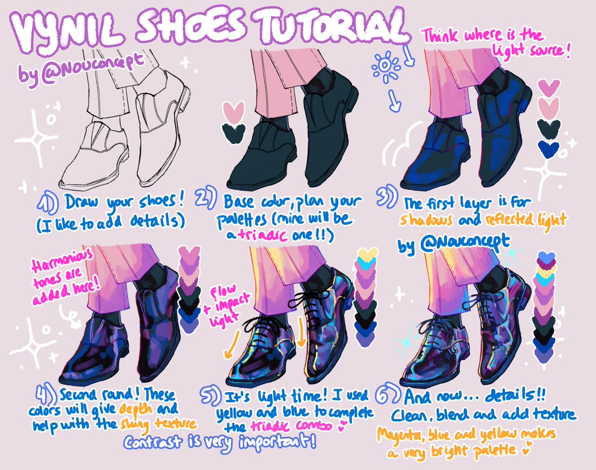 nouconcept's tweet photo. my shiny step by step tutorials! ✨ (how to paint bubbles, shoes, tomatoes and slimes!!) https://t.co/hxqmsMZQnF