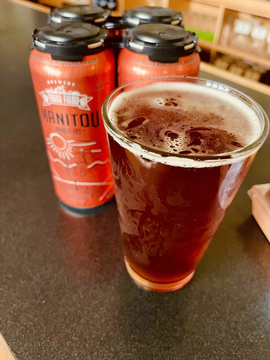 brewterrafirma's tweet photo. Rain outside? Manitou inside. 🍺

32-year-old Traverse City beer history is back on draft + in cans.

MLB playoffs start at 2. NHL at 7.

Batch 500, Hallow~Giving, cider + snacks.

Come get dry.

@WhatToDoTC 

#TCMI #TraverseCity #ManitouAmber #MichiganBeer https://t.co/IQRZHgv2Pf