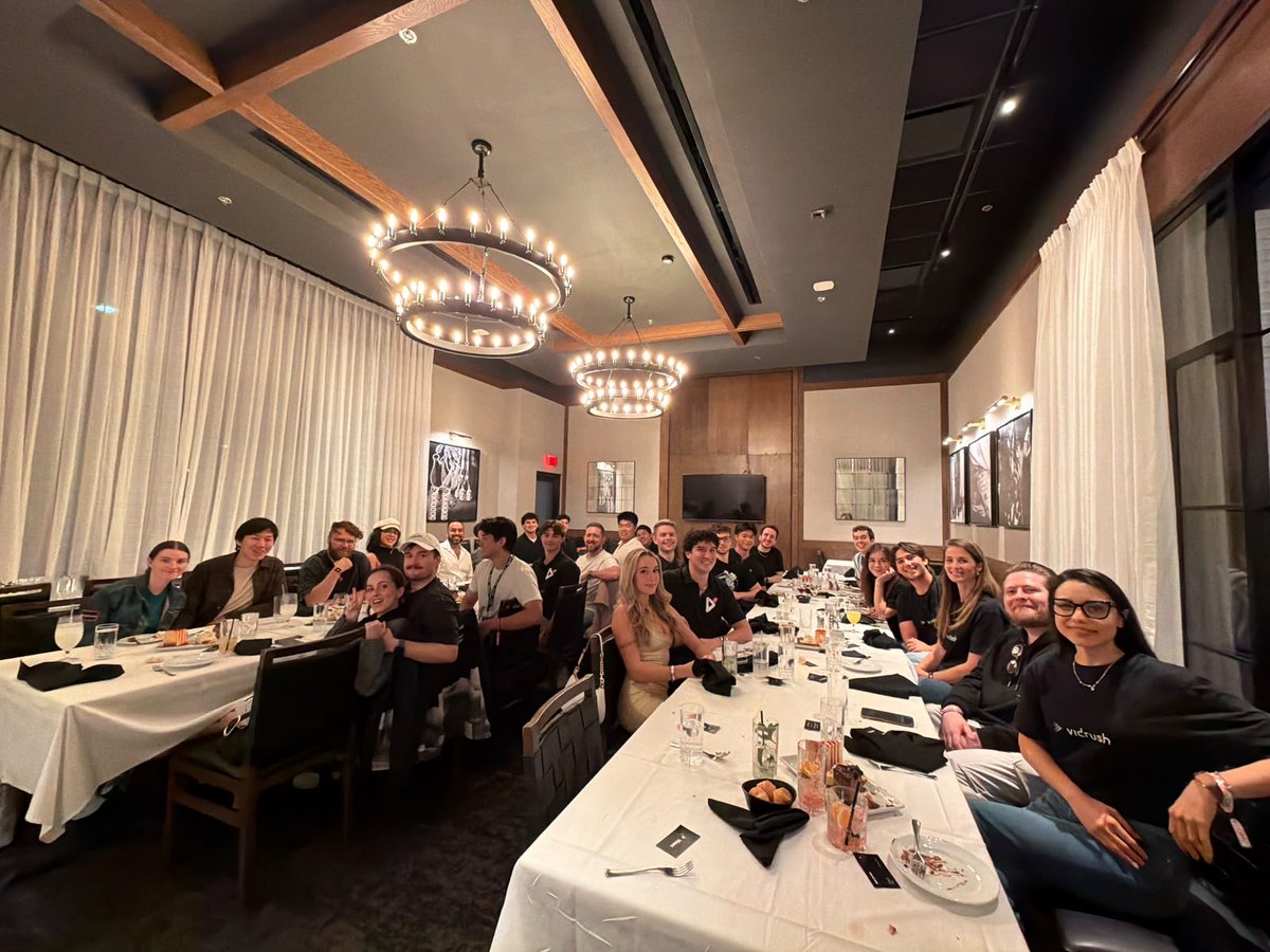 natecurtiss_yt's tweet photo. we just spent a few thousand dollars to host an exclusive dinner for founders, strategists, and creators.

we made no money from it, and that was never the point. i did not even pitch.

the return on a dinner like this does not show up the day of or the day after. it shows up months or years later, when someone at that table needs help with youtube or a friend asks them who to talk to about long form.

now when those people think of long form youtube, they think of me and the delicious steak they got served.

to be honest, the real benefit was that i got to introduce people who should know each other. i've wanted to host something like this for a long time. i love doing it.

to be honest, the roi is really just my excuse to bring cool people together.