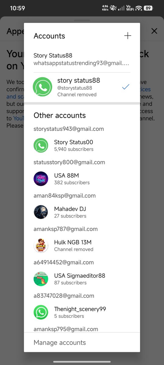Amanigxao's tweet photo. Hi @TeamYouTube, my channel "story status88" (550k+ subs) was suspended under Spam Policy. I make original AI-generated short animations for entertainment, not spam. Case ID: 1-9858000042031. Kindly help with a manual human review! https://t.co/fEqeFT43u5