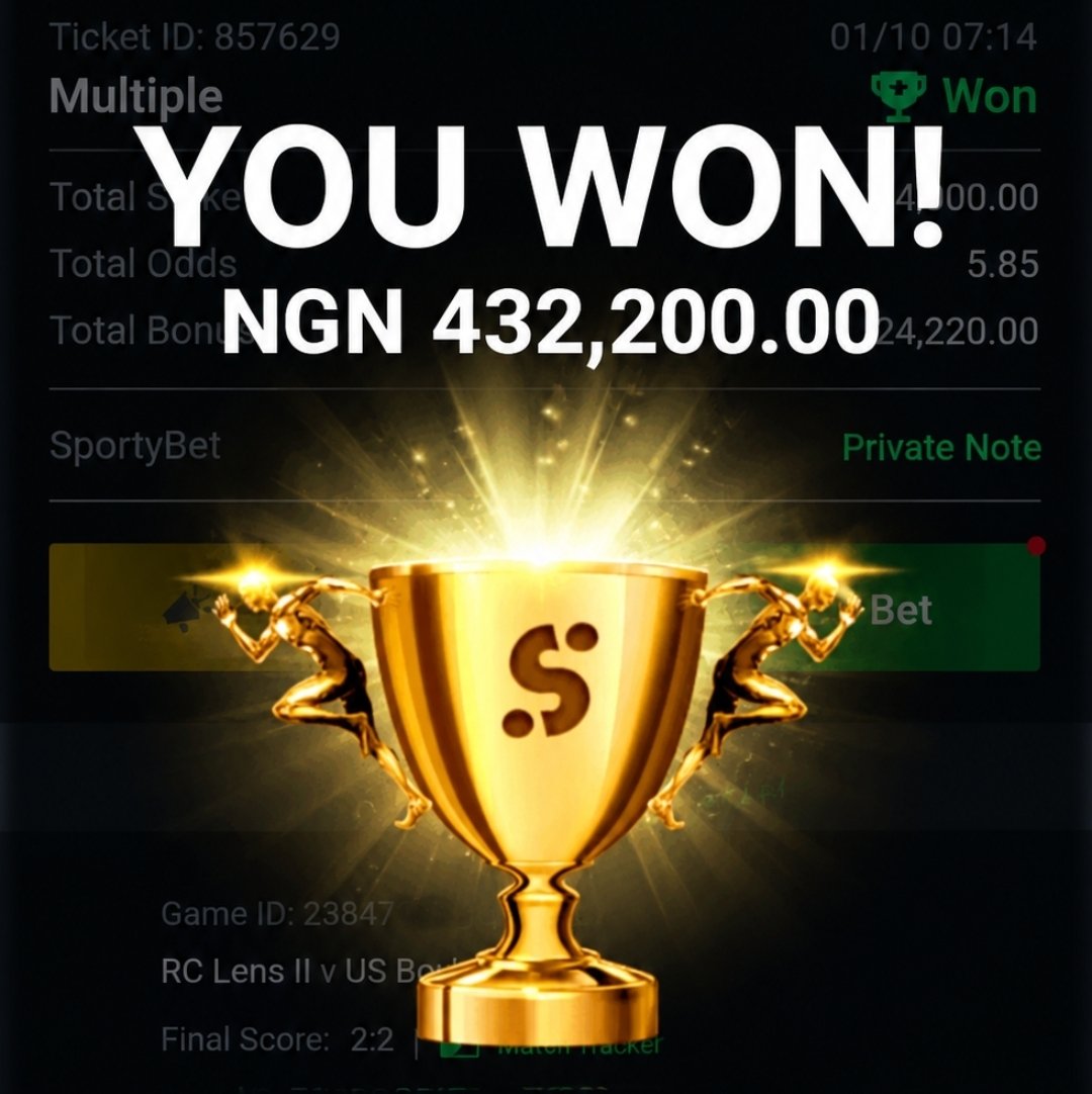 Elitetipz23's tweet photo. #432k naira ✅🥳
If you are active drop aza, Retweet &amp; Tap ❤️ https://t.co/msZyGD1bRe