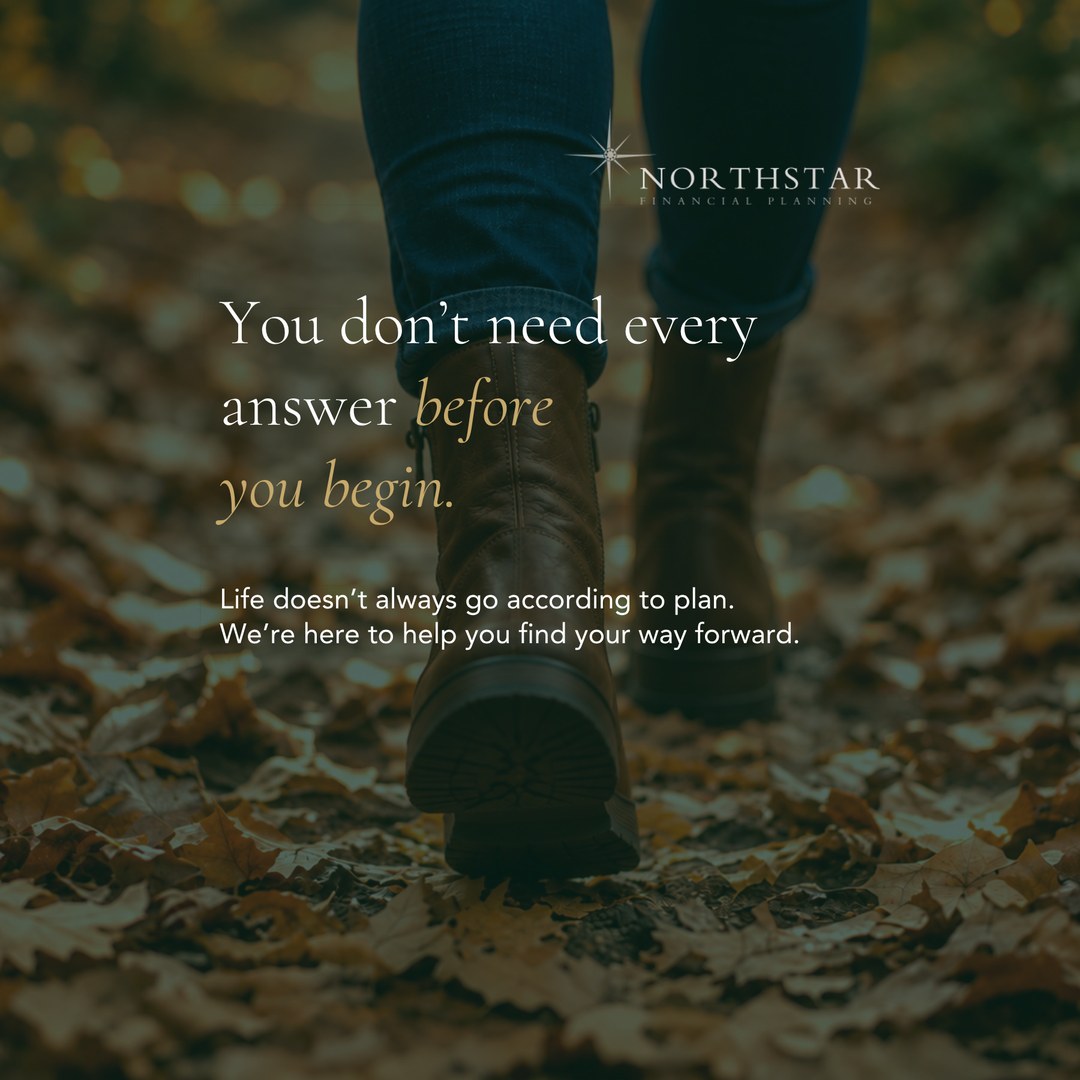 northstarfp's tweet photo. You donβt need every answer before you begin.
A decision, a transition, or even an unanswered question can be where financial planning starts.
View our guide for women navigating major life transitions: https://t.co/Ucc1mfpHEl
#FinancialPlanning #LifeTransitions https://t.co/gjrzTSD8hy