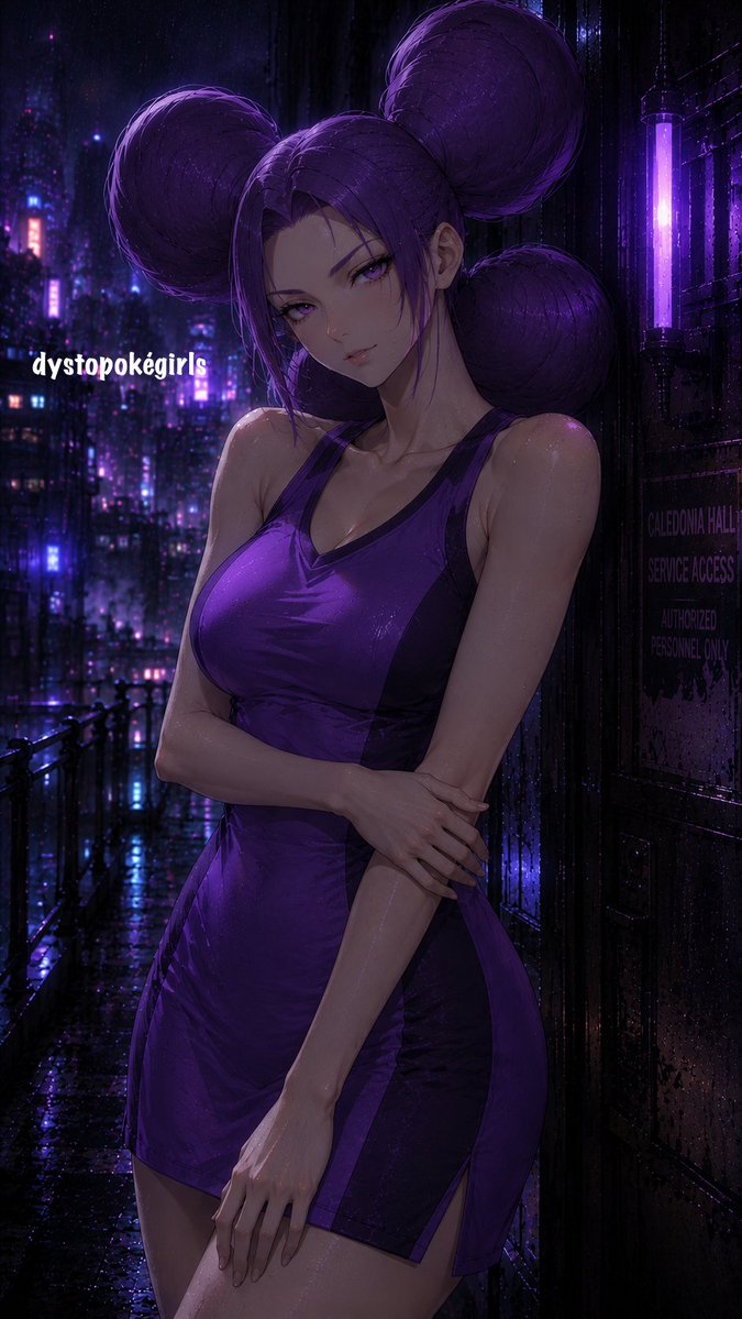 dystopokegirls's tweet photo. Fantina | Caledonia Hall Service Access

Leaning near the restricted maintenance door as a purple neon haze washes over the rain-soaked skyway

Pokémon Diamond and Pearl
Hearthome Gym Leader https://t.co/ipNa36fjGb