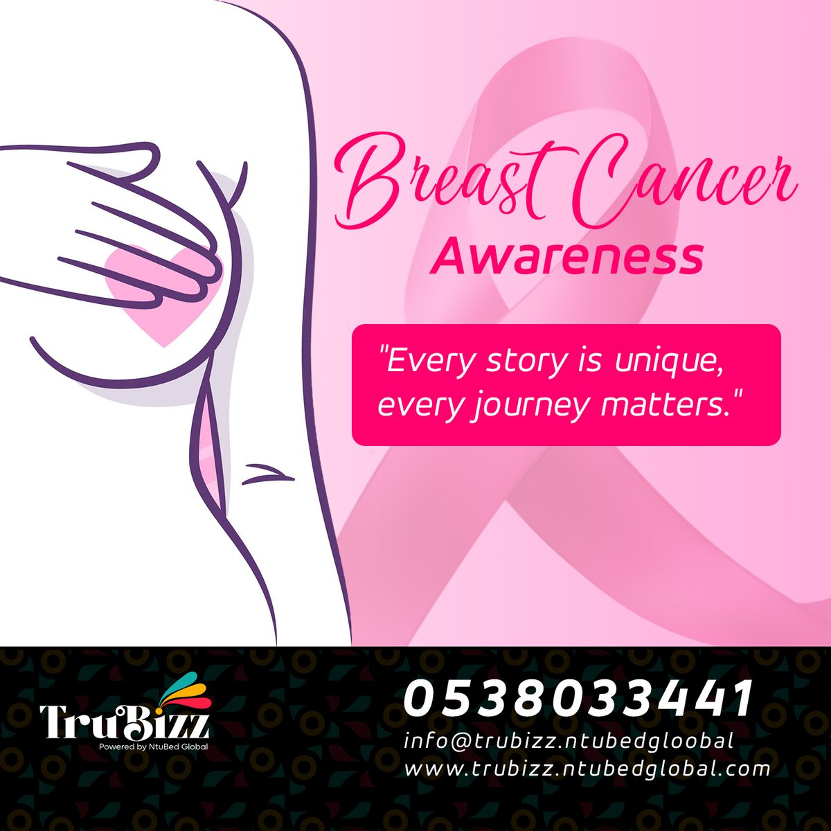 trubizzgh's tweet photo. Every story is unique, every journey matters
#breastcancerawarenessmonth #pinkoctober #everybody #ᴛʀᴇɴᴅɪɴɢʀᴇᴇʟs https://t.co/IciUh85wSK