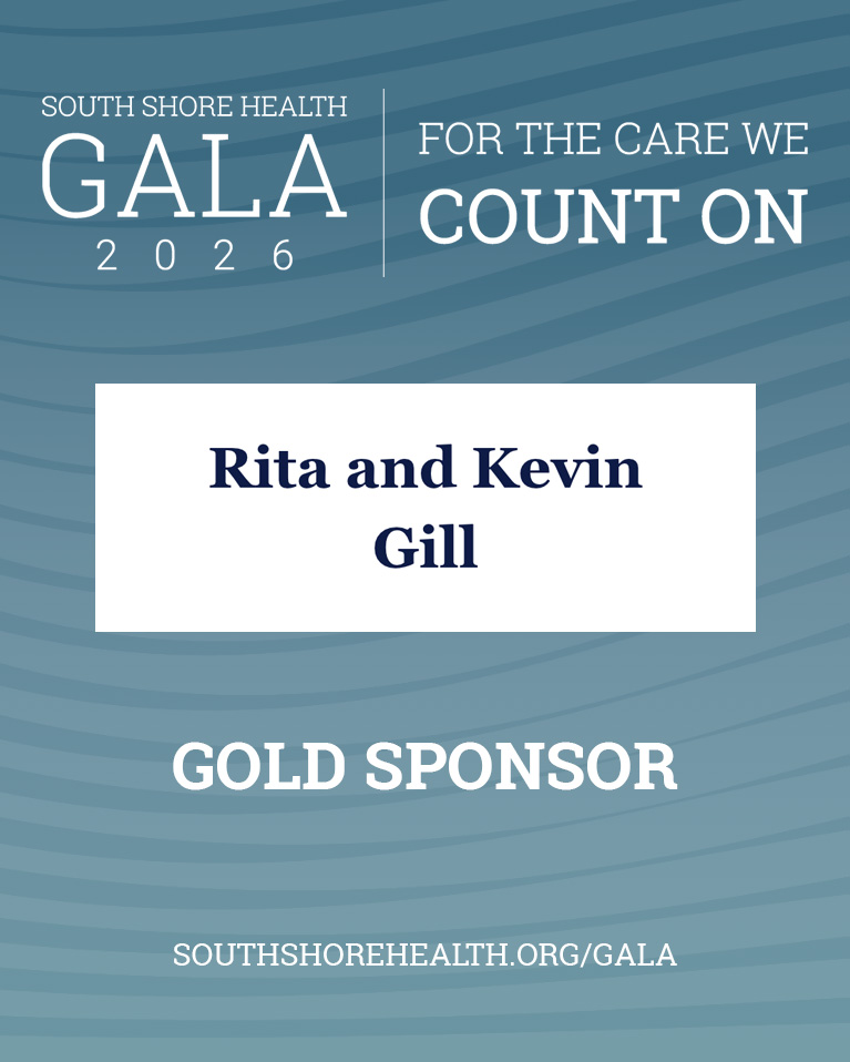 southshorehosp's tweet photo. We'd like to thank Rita and Kevin Gill, who are Gold Sponsors of the upcoming South Shore Health Gala!

We appreciate their support!

Learn more about the Gala: https://t.co/MVca2qvMCg https://t.co/n5uOTvQ0p3