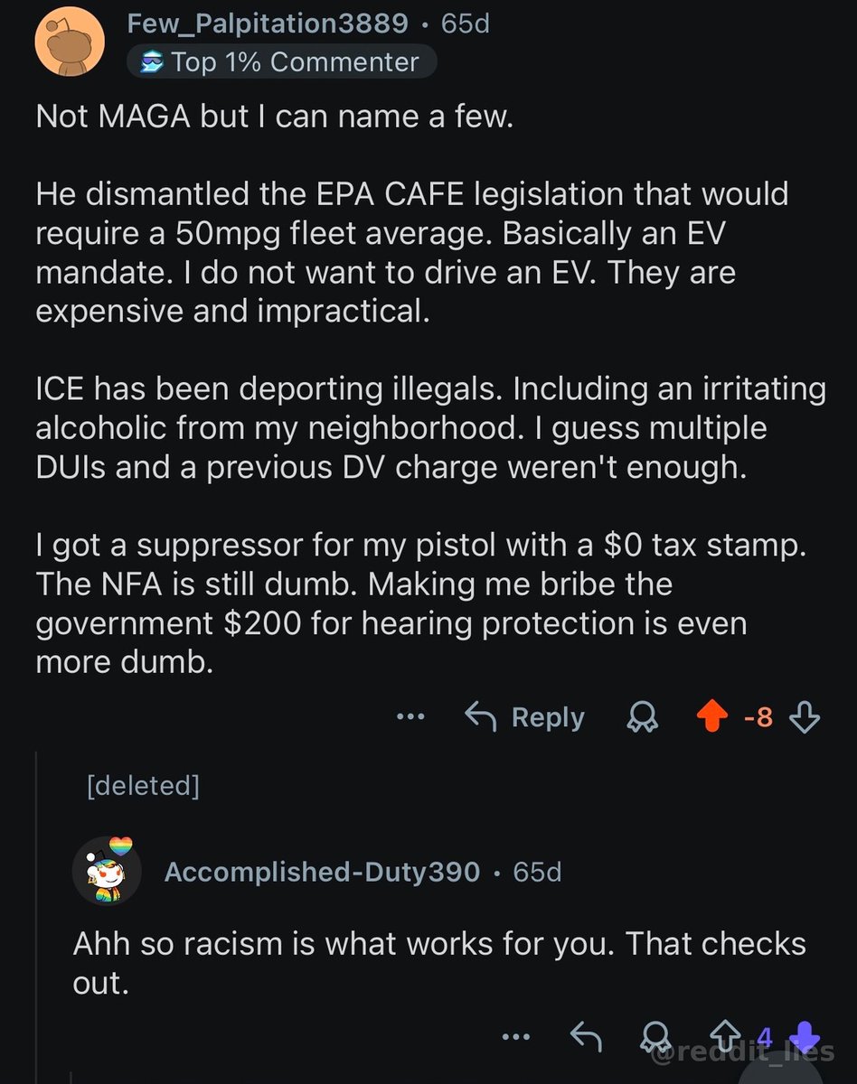reddit_lies's tweet photo. They know he's right, so they downvote him https://t.co/Ekz8ve2UwL