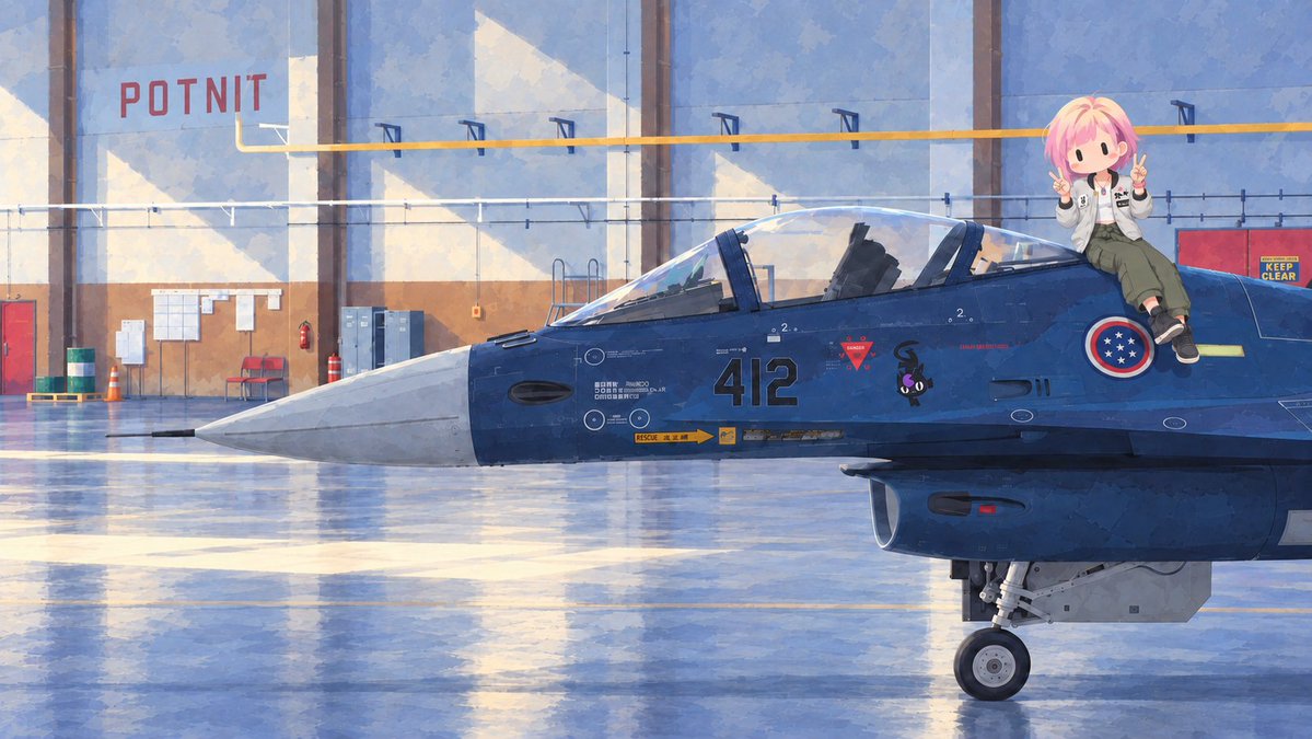 yuancommissar's tweet photo. F-2A &amp; TASHA
#エースコンバット8 #ACECOMBAT8 https://t.co/XcrTFXuXa3