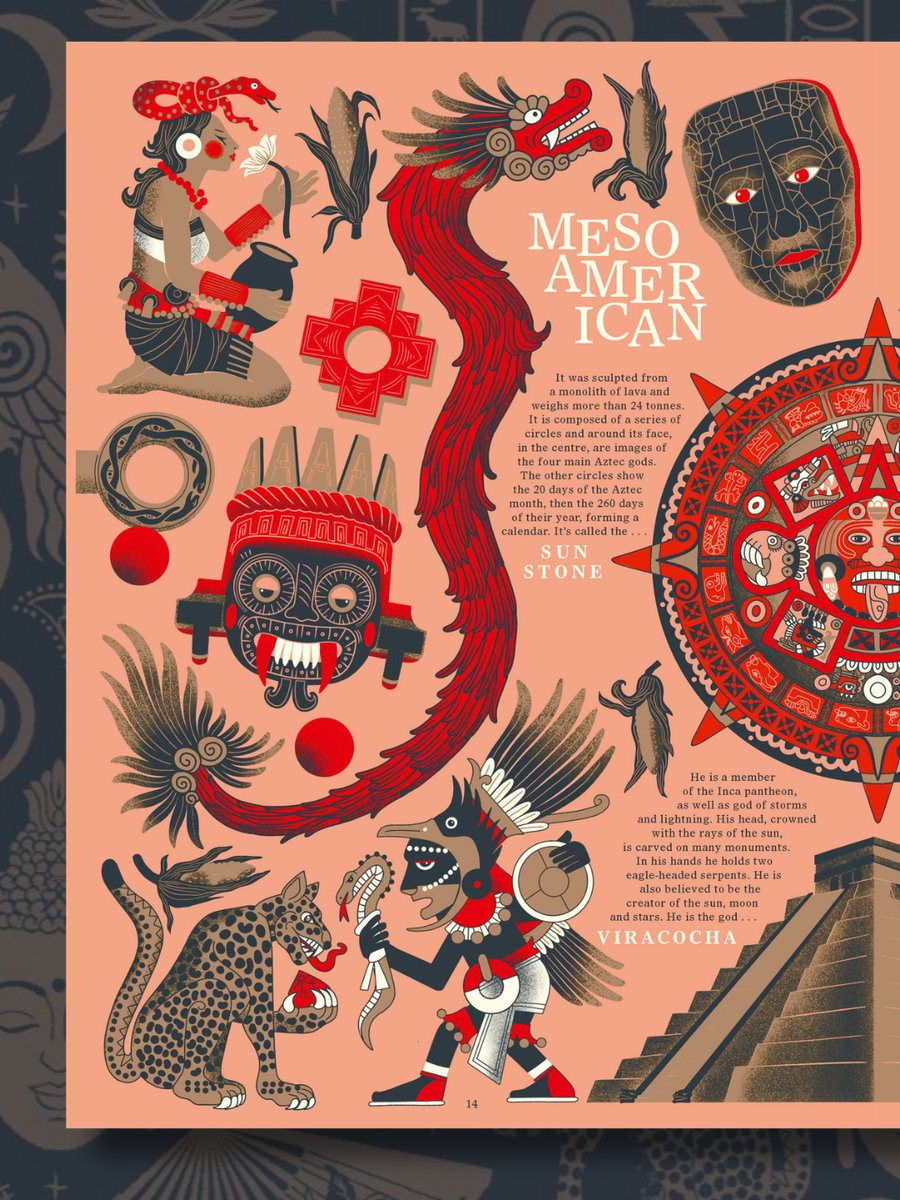 HarperCollinsCh's tweet photo. Crack open the pages of Myths and discover gods, monsters and legends from across the globe! 🌏✨ Stunning illustrations bring ancient stories to life — can you spot all the mythological creatures hiding in the artwork? 👀📖 https://t.co/s9zUj0kfbz