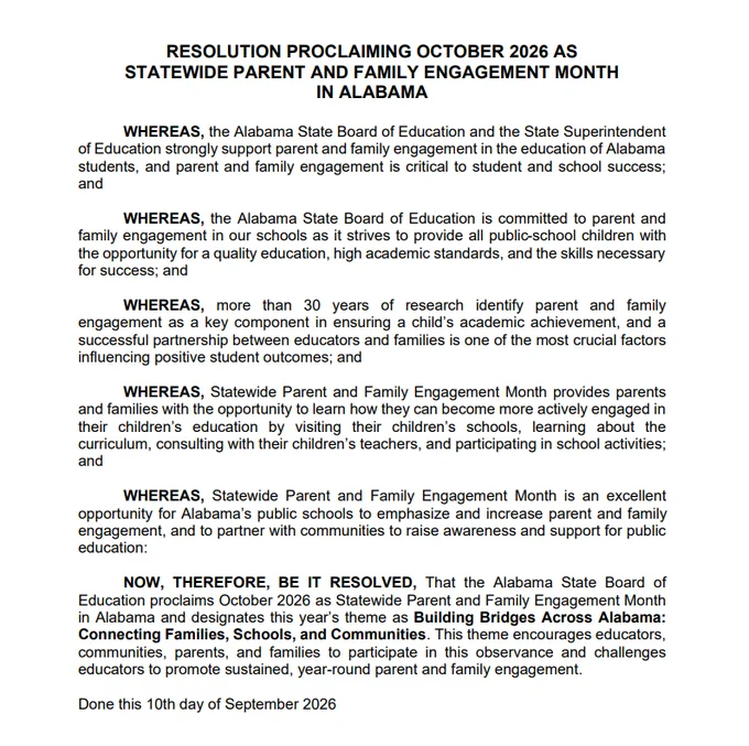 Statewide Parent Visitation Month