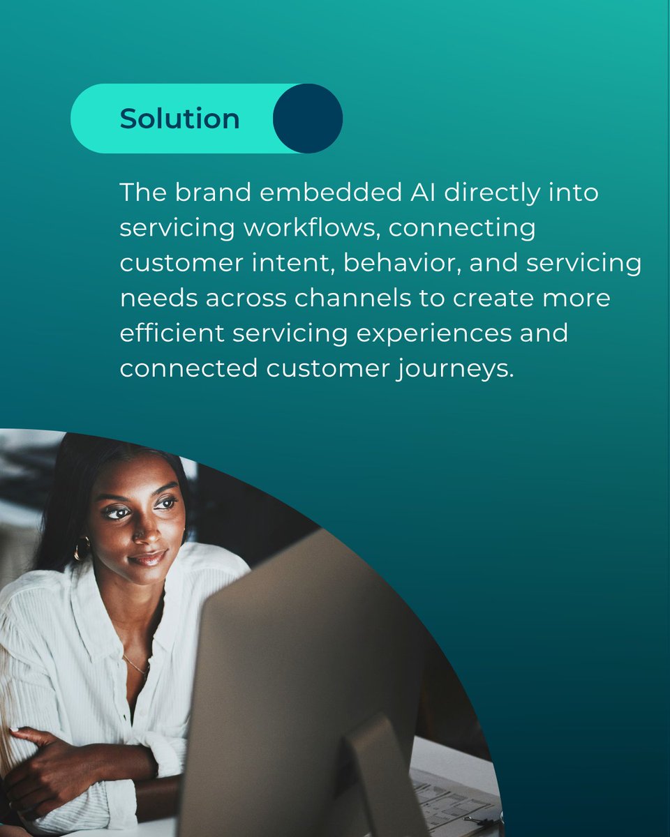 Concentrix's tweet photo. 1.6M+ in-app searches. 800K+ monthly AI interactions. 85% digital bookings.

That’s what AI embedded into the operating model can look like.

The @EverestGroup report explores how leading organizations are redesigning customer journeys around AI → https://t.co/kUBGZ5OKLz https://t.co/MBnyNLbDZN