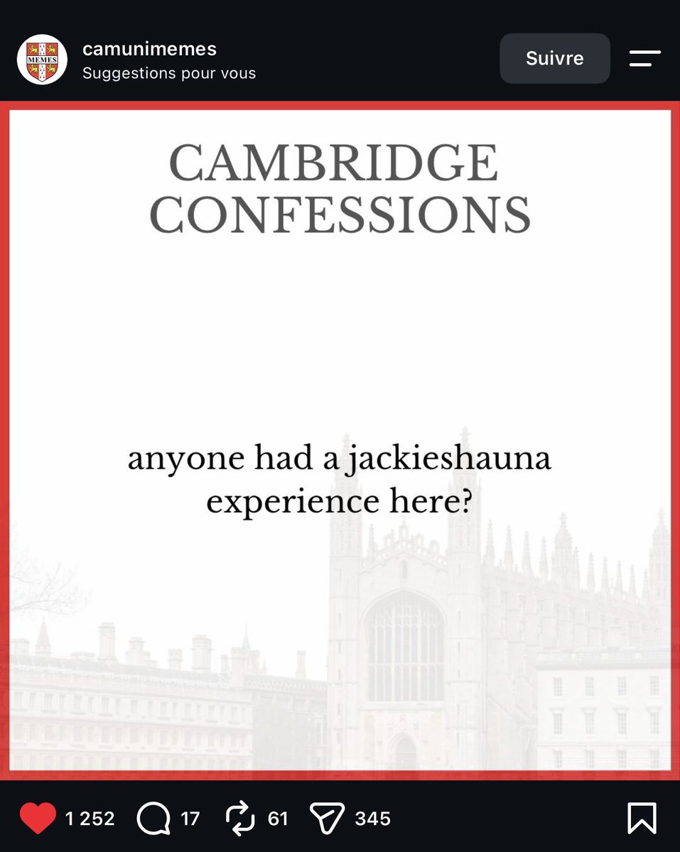 velvetbluegirl's tweet photo. the HELL is going on at cambridge university 😭😭 https://t.co/Xk97tWwXeC