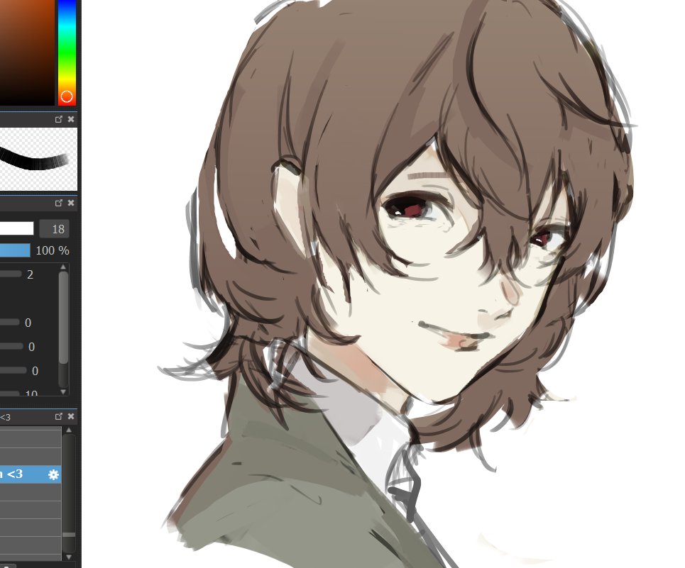 meowrycy's tweet photo. quick akechi sketch https://t.co/6bkwnMpVh7