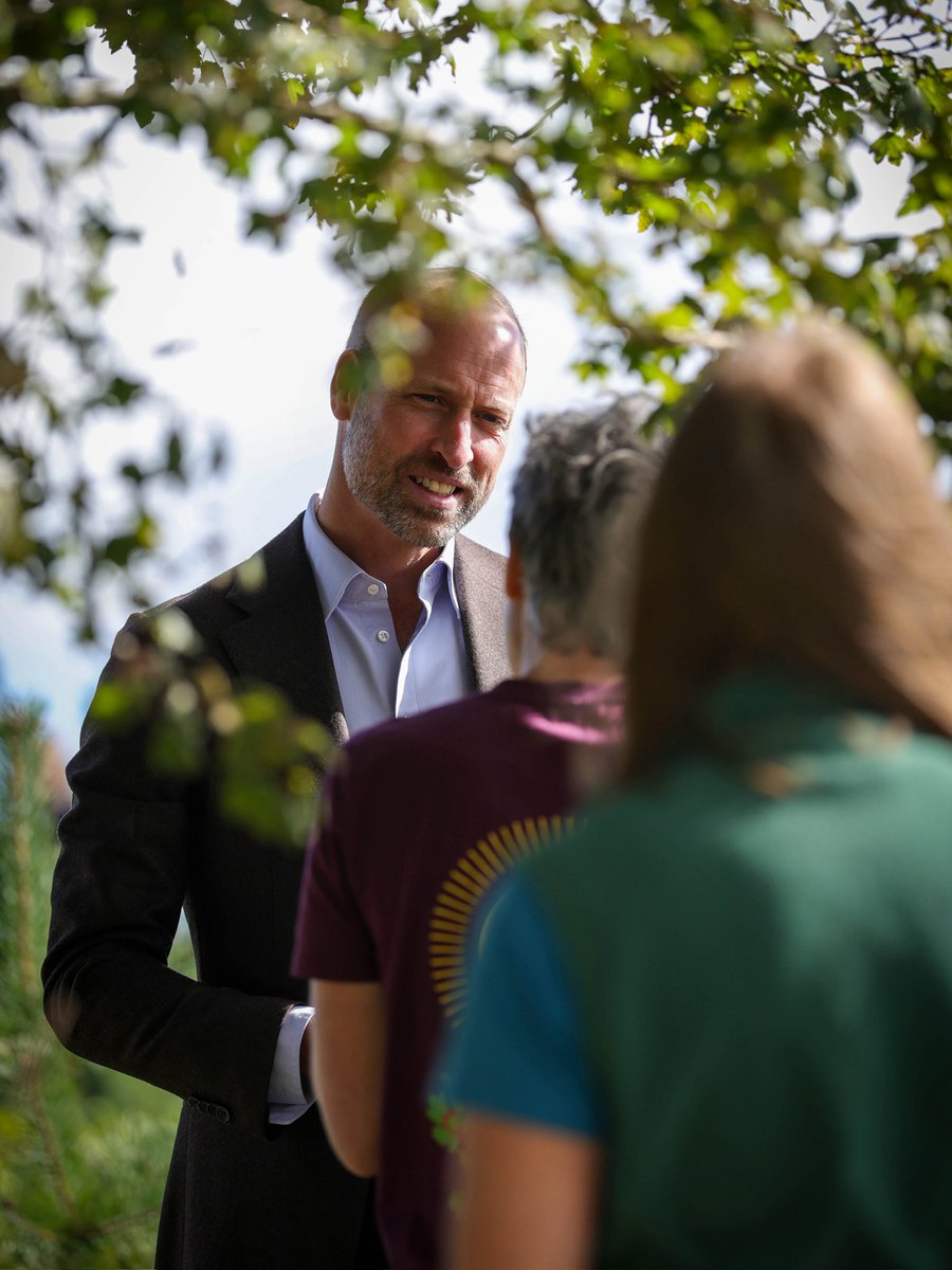 ChristinsQueens's tweet photo. The Prince of Wales during a visit to the White Castle Farm, a community based environmental charity in South Wales, which works to restore native woodland and recognise its powerful potential to support sustainable solutions to reduce flooding risks.

📸 Andrew Parsons // Kensington Palace