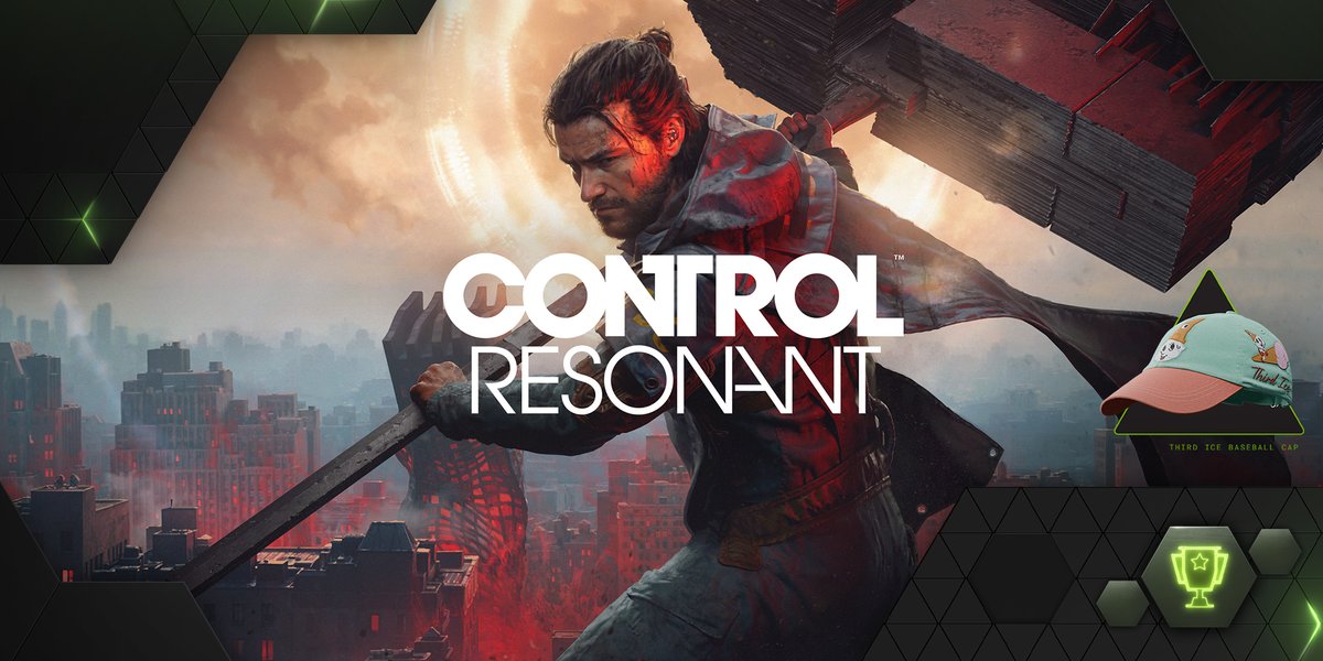 ControlRemedy's tweet photo. A new Object of Power has entered the building. 🧢 @NVIDIAGFN Performance and Ultimate members can unlock the CONTROL Resonant Third Ice Baseball Cap through Nov. 1.

Claim it here: https://t.co/DtAG2C1JjV 

#CONTROLResonant https://t.co/yTJxlP0oPh