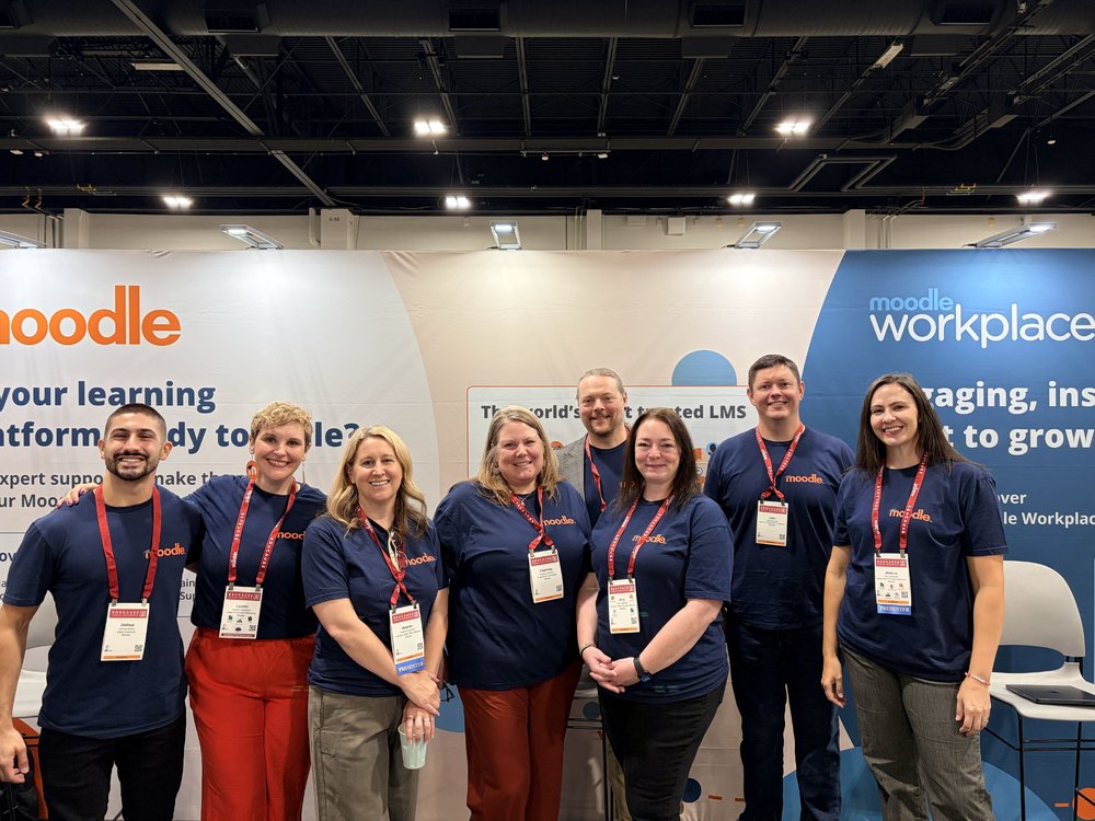 moodle's tweet photo. Thank you to everyone we've seen at EDUCAUSE so far! It's been great to meet you.

If you are here, stop by booth #1923 today or tomorrow, we'd love to chat! 🧡

#EDUCAUSE https://t.co/s2XwPsQTpt