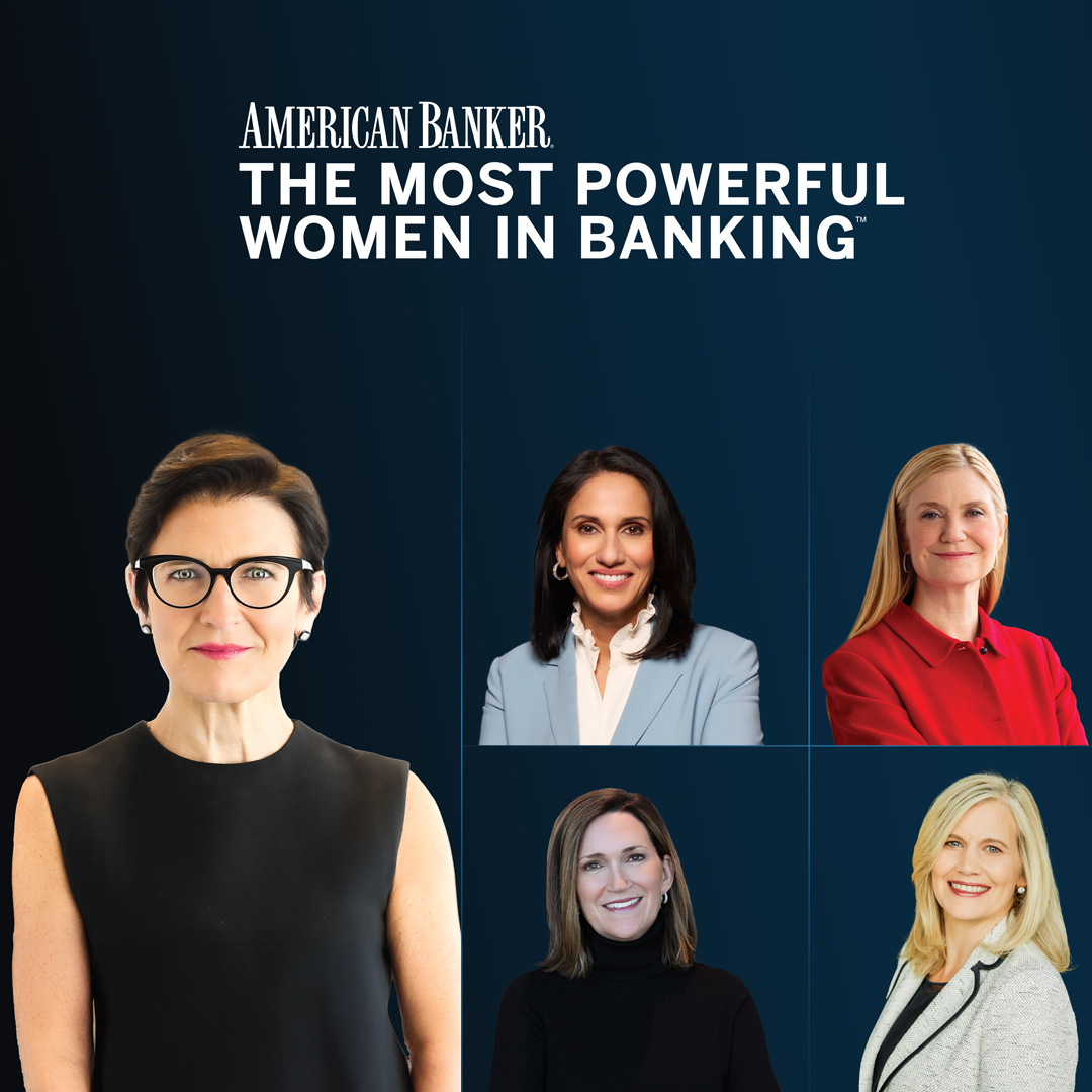 AmerBanker's tweet photo. American Banker today announced the 2026 honorees of The Most Powerful Women in Banking.™

The program pays tribute to women whose leadership, performance and influence are driving meaningful progress across banking and financial services. Honorees are recognized across five signature rankings: The Most Powerful Women in Banking, The Most Powerful Women in Finance, Women to Watch, Top Teams and NEXT. The 2026 program also recognizes an accomplished industry leader with its Lifetime Achievement Award.

Explore the lists here: 

🔹The Most Powerful Women in Banking: https://t.co/Q40VQlWlGa
🔹The Most Powerful Women in Finance: https://t.co/SZEN9YMNXc
🔹Women to Watch 2026: https://t.co/BQXwRarYsr
🔹Top Teams 2026: https://t.co/50qNdVoiqy
🔹NEXT 2026: https://t.co/P3G2e9ZMaS
🔹Lifetime Achievement: https://t.co/UFP7Eb1fWt 

#MPWIB #BankingLeadership