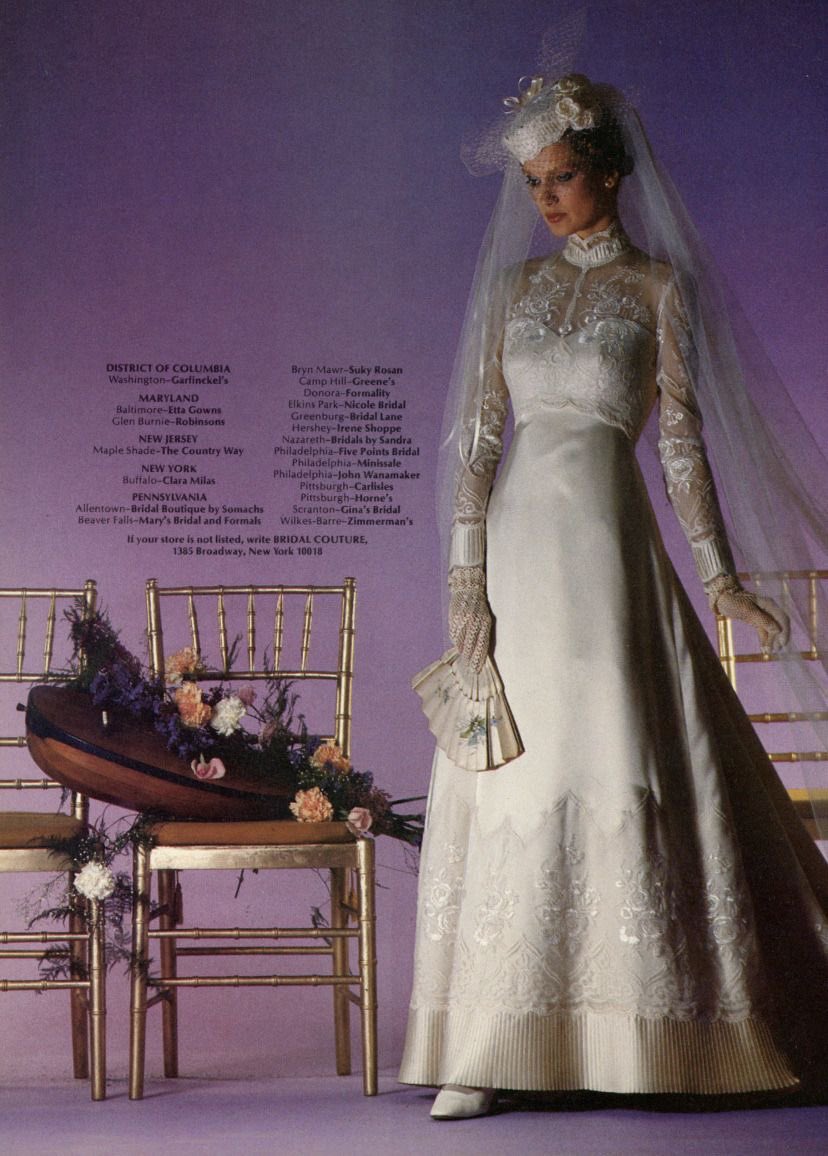 bloodstorming's tweet photo. brides magazine, 1970’s https://t.co/FSE43UZvPE