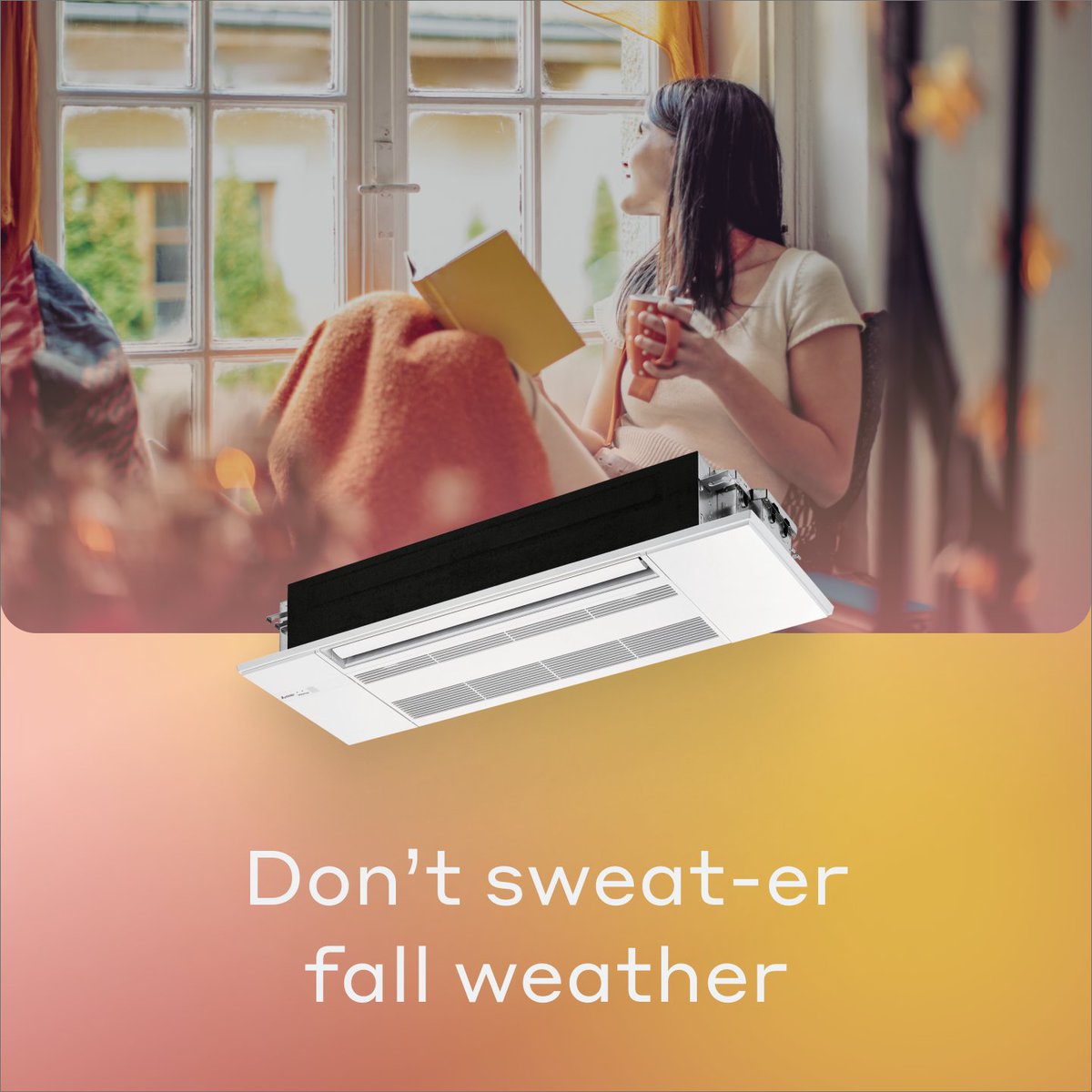 GentHVAC_TN's tweet photo. Don't sweat-er fall weather. A Mitsubishi Electric mini split keeps your home at the perfect temperature all season, cozy mornings included. GENT Heating & Cooling can help you get ready for fall. 📞 865-213-3818 #MitsubishiElectric #MiniSplit #FallReady https://t.co/8C6p1fh1yS