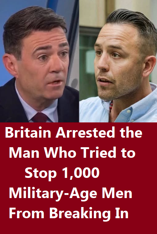 ScaryEurope's tweet photo. Britain Arrested the Man Who Tried to Stop 1,000 Military-Age Men From Breaking In. The Prime Minister Called Him a Racist.
More than 1,000 military-age men entered last week.
One person was taken into custody after trying to halt the crossings.
Today the Prime Minister went on TV and called him a racist.