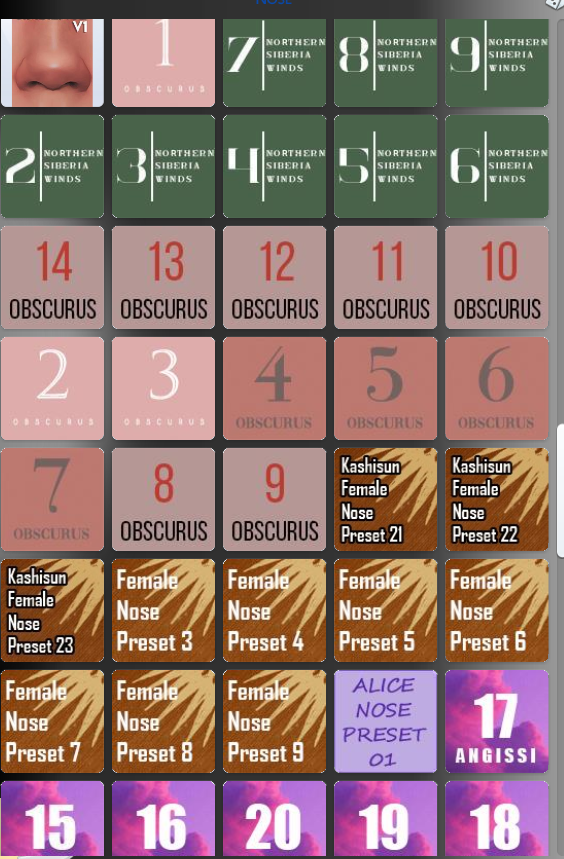 acumennationn's tweet photo. No disrespect towards these creators at all but I hate it when people don't make the thumbnail for presets what the preset looks like because then I have to sit here for 5 minutes trying to find the perfect preset to use on my Sims because I don't know what they all look like 💔 https://t.co/TfKY52QDJw