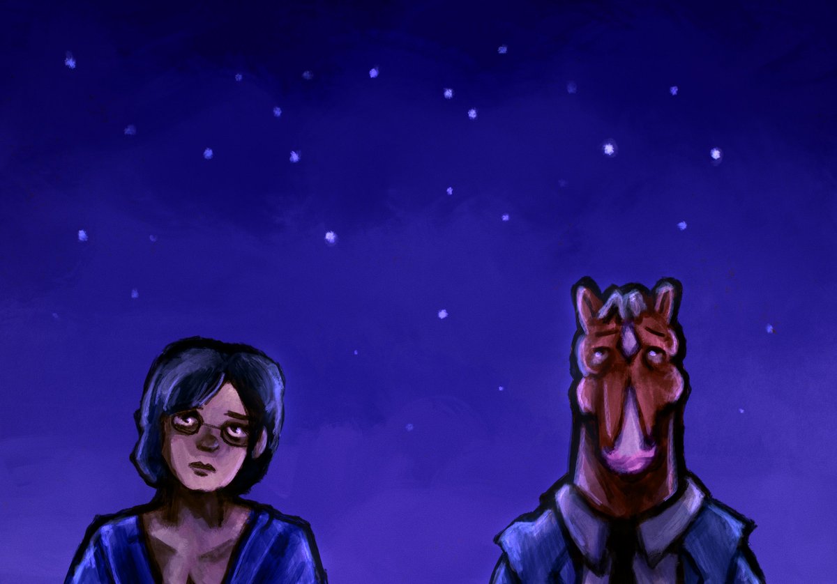 clabboing's tweet photo. bojacking #bojackhorseman #art https://t.co/DDZ3bXLilY