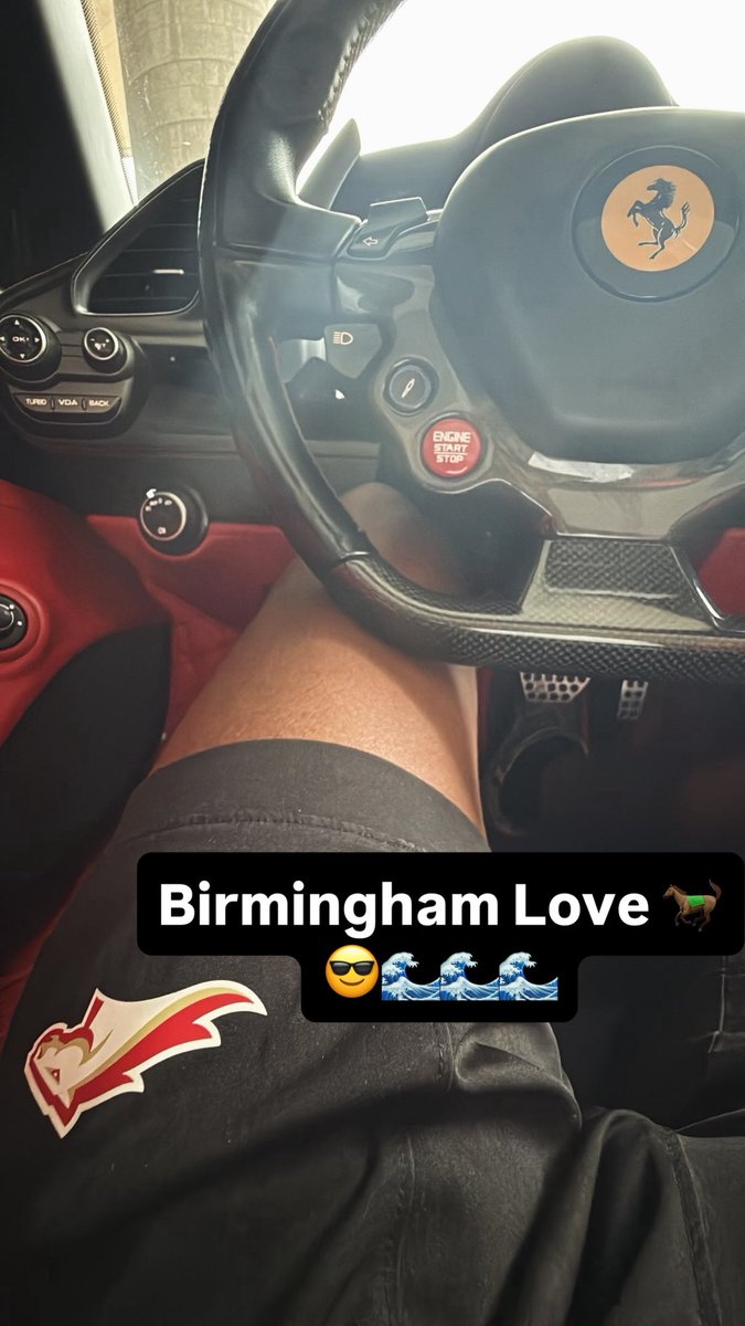 JaydonMickens's tweet photo. Showing love to the stallions on the way to my workout this morning 💪🏾 🐎 🌊🌊🌊 https://t.co/oOiyT8fTM1