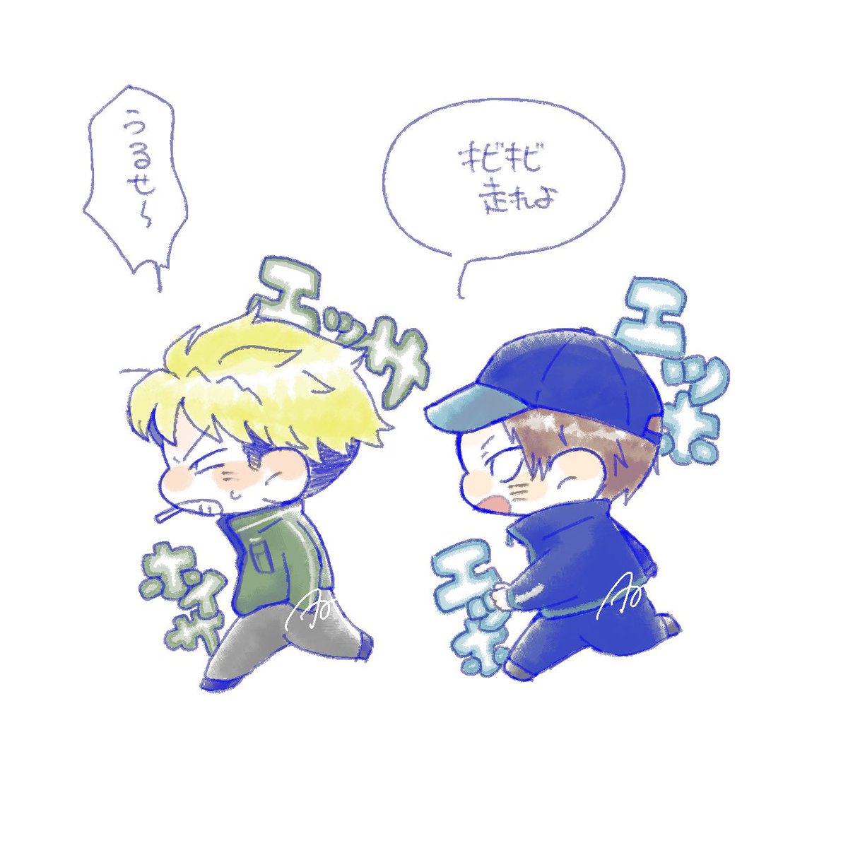 taro12356890's tweet photo. ヘッダーも可愛いので見て…
結構前に描いたやつ https://t.co/FdaGSPstXi