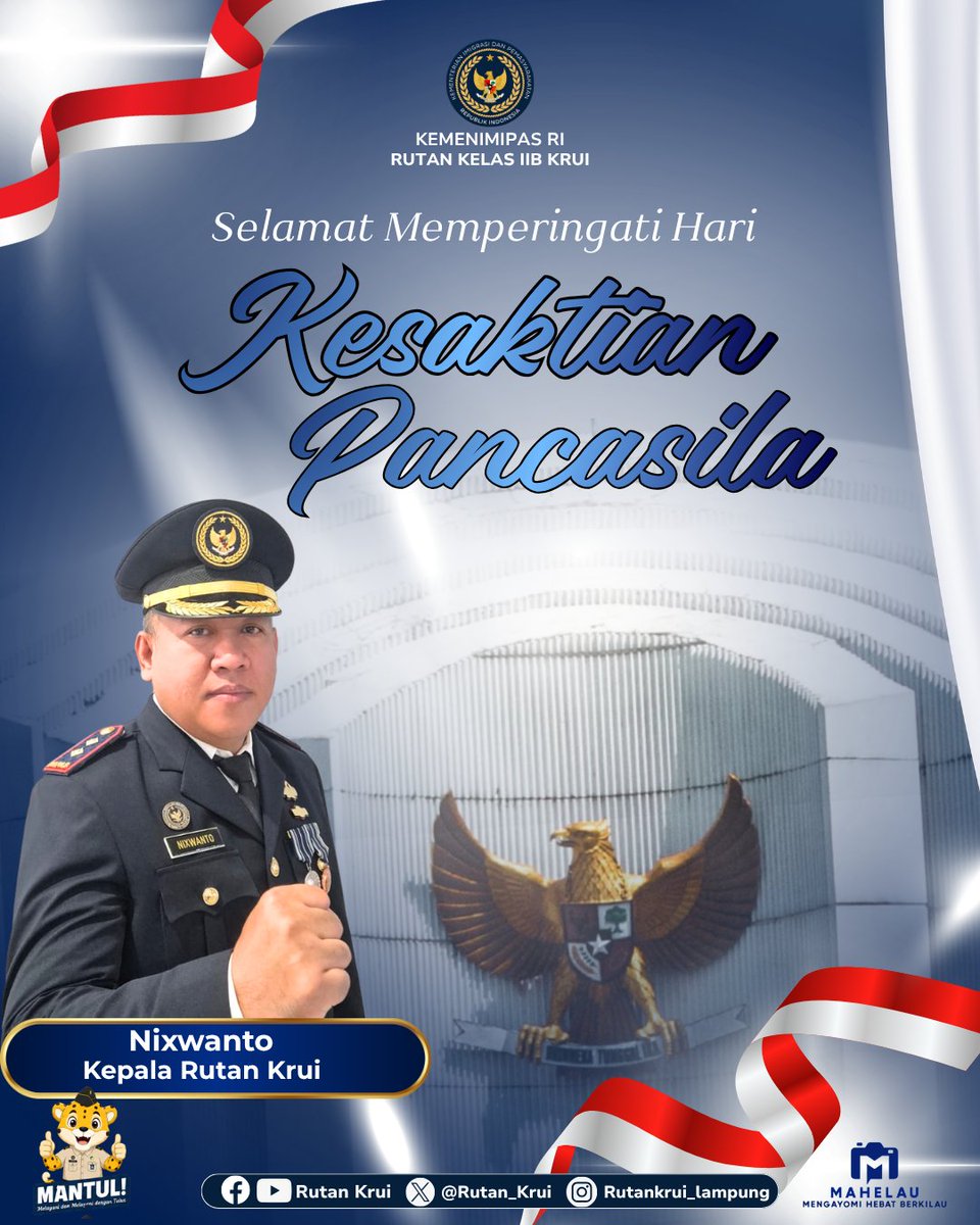 RutanKrui's tweet photo. Selamat Memperingati Hari Kesaktian Pancasila, 1 Oktober 2026 https://t.co/rBfWA1lCxH