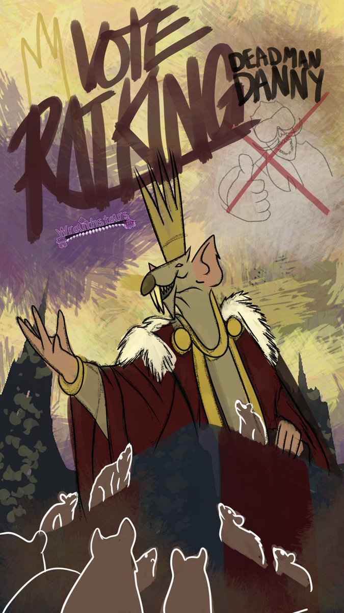 wraithstars's tweet photo. Deadlock Propaganda I Made - A Vote for Rat Is a Vote for Order #deadlock https://t.co/yMZKQGkse3