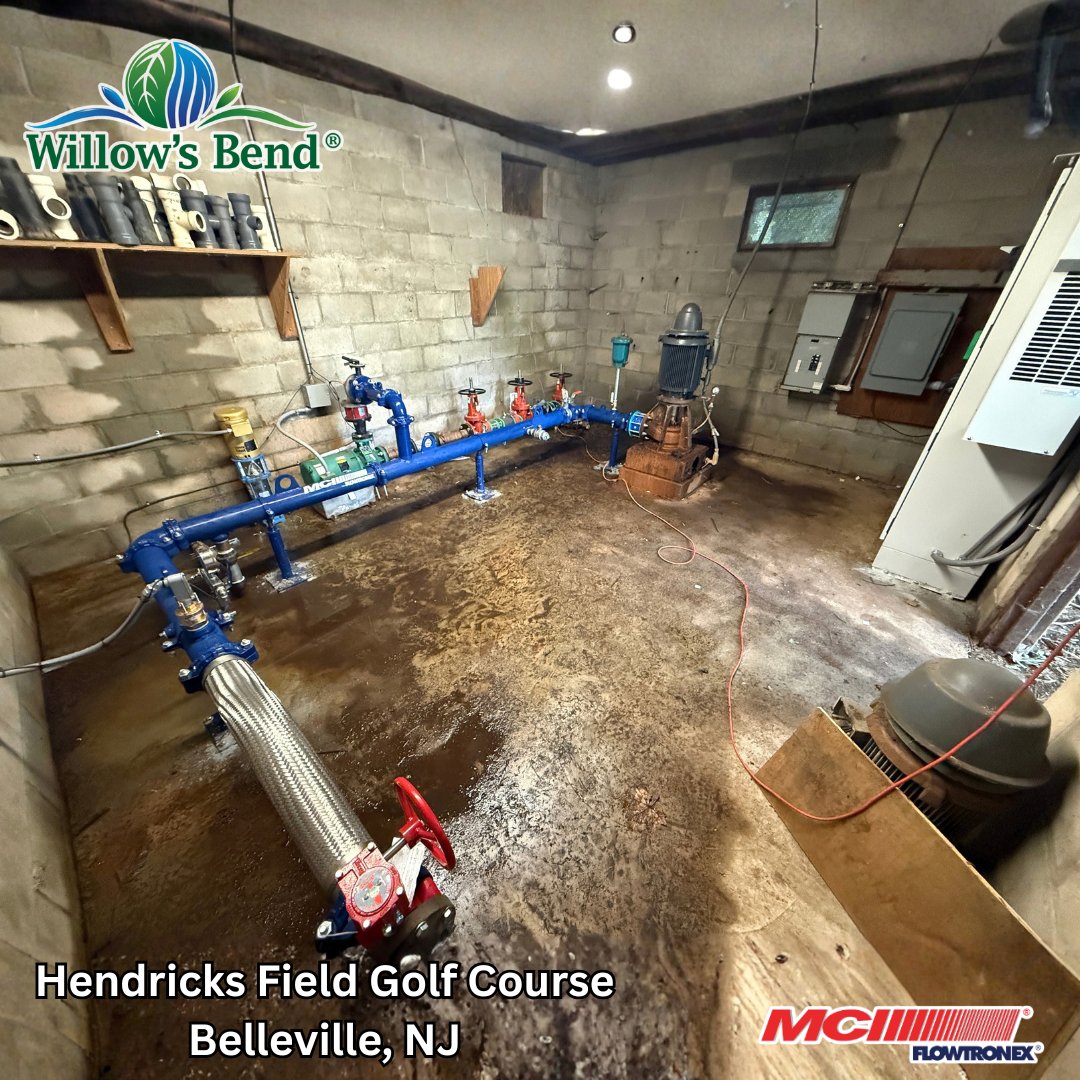 wbpumpcontrols's tweet photo. Hendricks Field Golf Course
Belleville, NJ

Earlier this week in Belleville, NJ replacing piping and installing a brand new MCI Flowtronex Control Panel at Hendricks Field South pump house.

#WillowsBend, #WBpumpcontrols, #MCIFlowtronex, #MCIPartner,  #GolfPumpStations, #NJGCSA, #PAGCS, #FGCSA,#ESAGCS