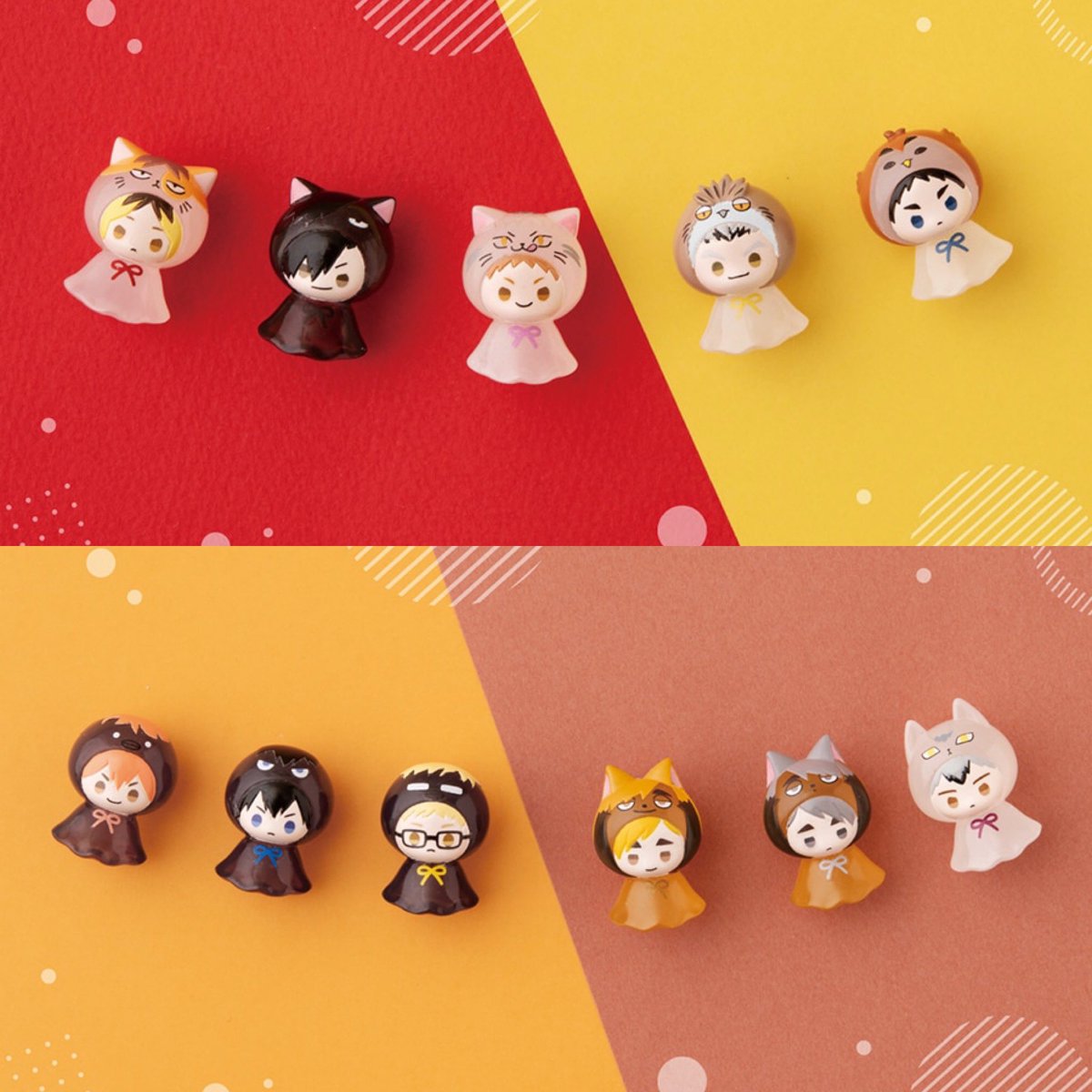 k42wKKihKBGTvXv's tweet photo. 来年2月に新作ハイキュー!! めじるしアクセサリー アニマルver3が発売予定！！
現在こちらの画像のVol.1vol.2が登場しています！

#ガシャポン　#カプセルトイ https://t.co/TopC5EXBMG