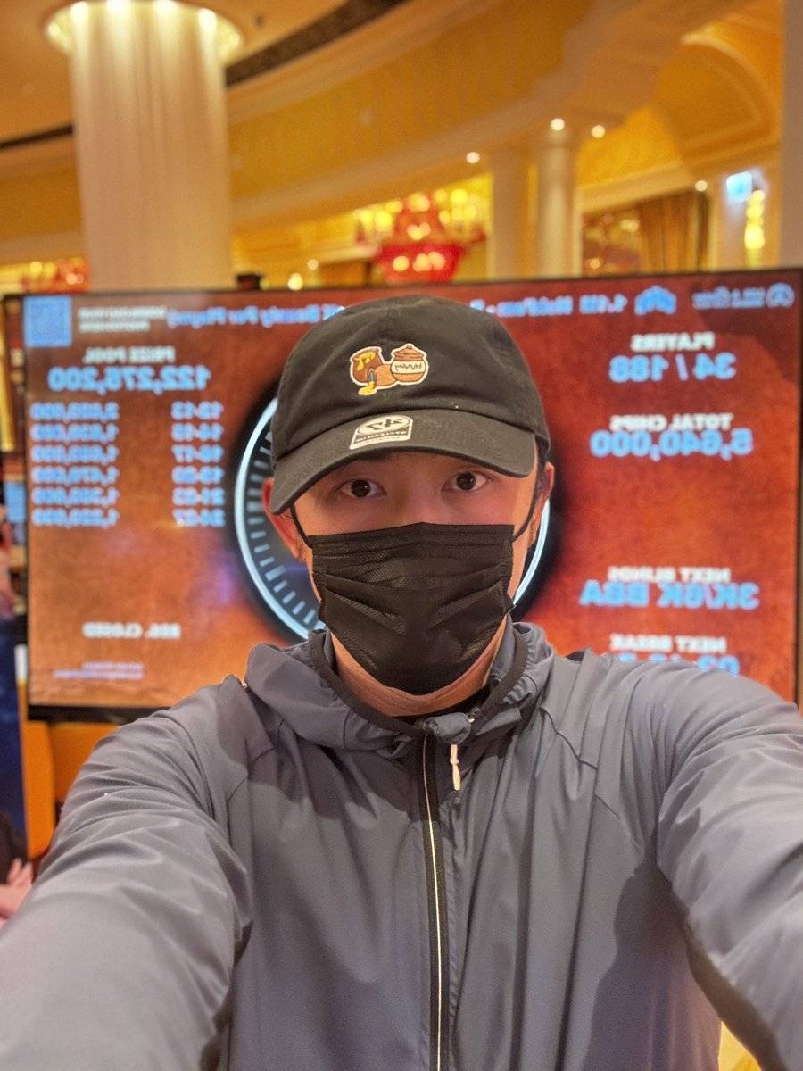 kenhehe1114's tweet photo. 8 poker tournaments ,6 itm money 
So lucky https://t.co/ZjJGCSFQZW
