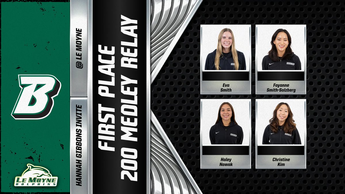 BinghamtonSWIM's tweet photo. Congratulations to all of our first-place relay teams from this past weekend at the Hannah Gibbons Invitational!
#ONECityOneBing #AESD https://t.co/u2iXNFt8JB