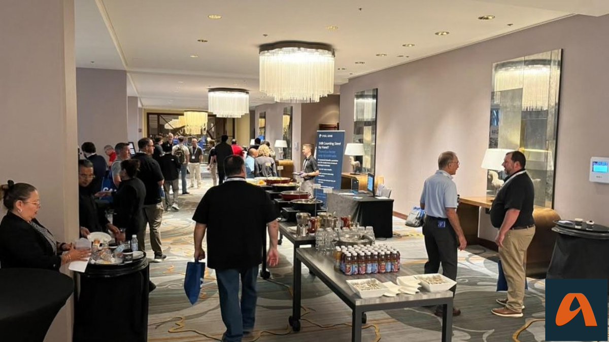 STRUMISGlobal's tweet photo. 📍 We’re at BuildForward2026 organized by @SDS2_Software and @Allplan in Kansas City!
Stop by and meet Christopher Geiss and Jayson Williams to learn more about STRUMIS and our latest release, STRUMIS V12.
👋 Come say hello!
#STRUMIS #BuildForward2026 #SDS2 #SteelFabrication https://t.co/0b9yC6MrsX