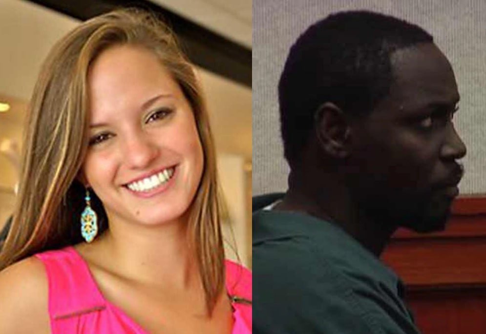 JustRaging01's tweet photo. On September 30, 2012, Amber Nicole DeLoach was found in a burning vehicle. Shan Cheley had encountered Amber walking to her car in the early morning, and according to prosecutors, he raped and strangled the 18-year-old to death, then put her body in the trunk of her car and lit it on fire.

According to one of Shan's relatives, "Everytime something happens, they go after a black man. Just because he has a history doesn't mean anything. I don't know him to be mean, violent, or a bad person." But Amber's body was wrapped in a blanket belonging to Shan, his shoes were found at the scene of the fire, and he was caught on surveillance cameras buying gasoline and a lighter just before the young woman's burning car was first spotted.