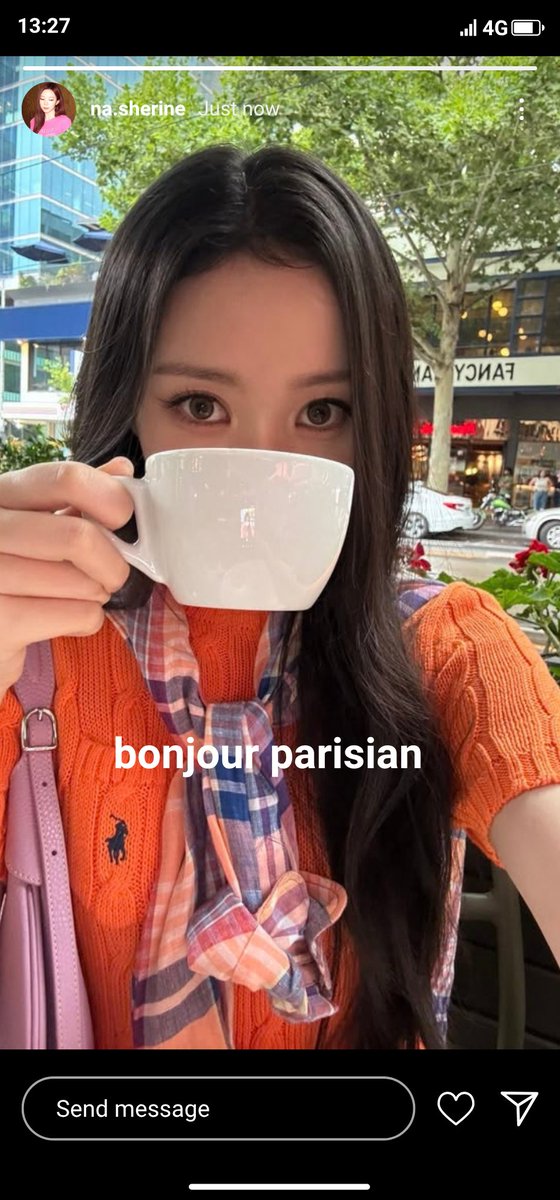 1998LAUNARE's tweet photo. ig story narin https://t.co/yqE2zEIKXD