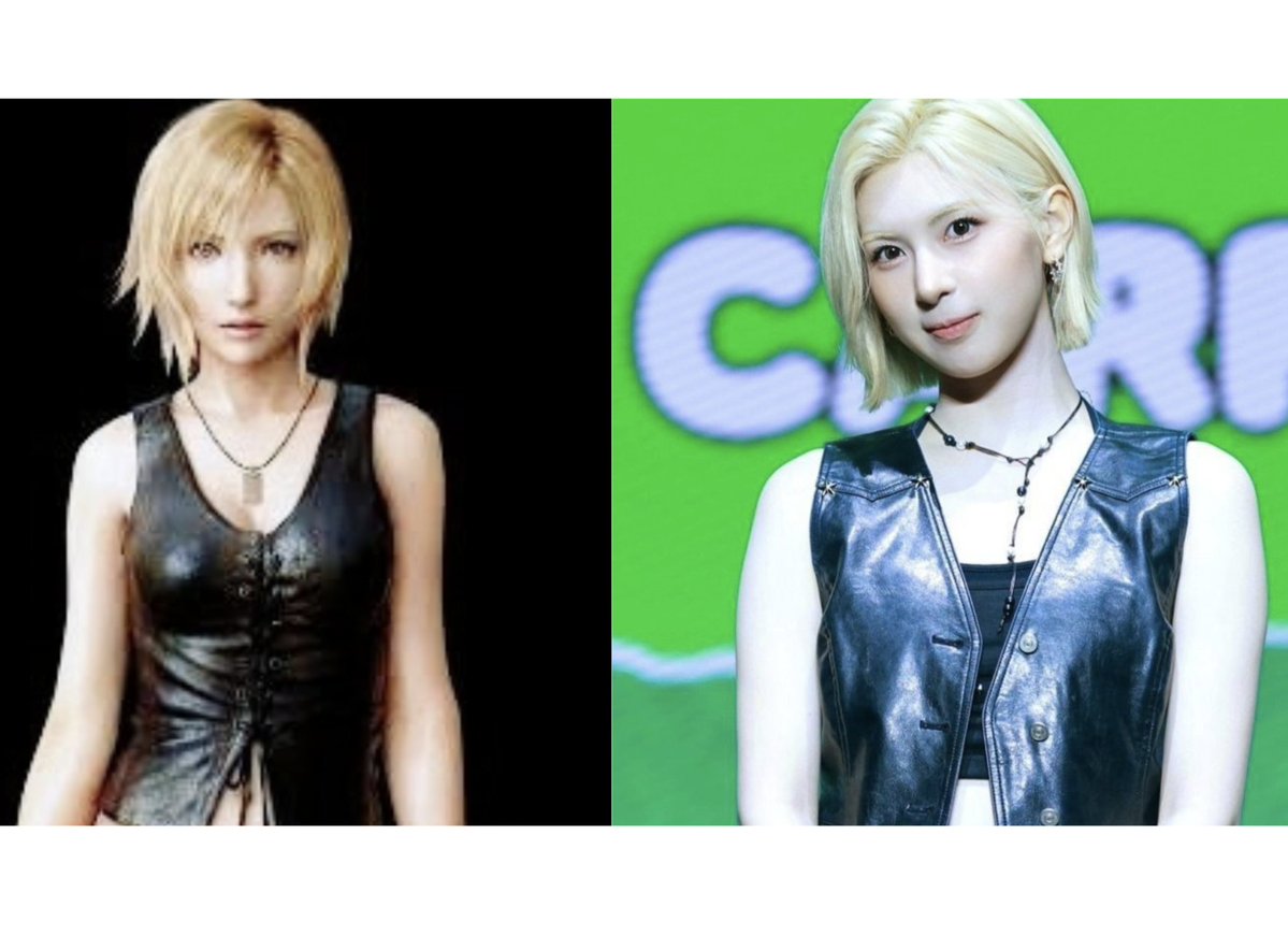soakse7's tweet photo. Idk, Bae looks like Aya Brea🖤💛
#배이 #NMIXX #Strange_Muse https://t.co/JmwPzgfAED