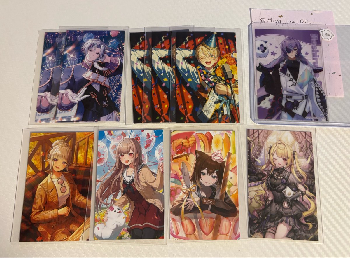 Miya_ma_02's tweet photo. 【交換】 にじさんじ ノスタルジアコレクション2026 ランダムコレクションカード

譲:画像の方

求:同種IDカードの方 https://t.co/6ze7UQMK5g