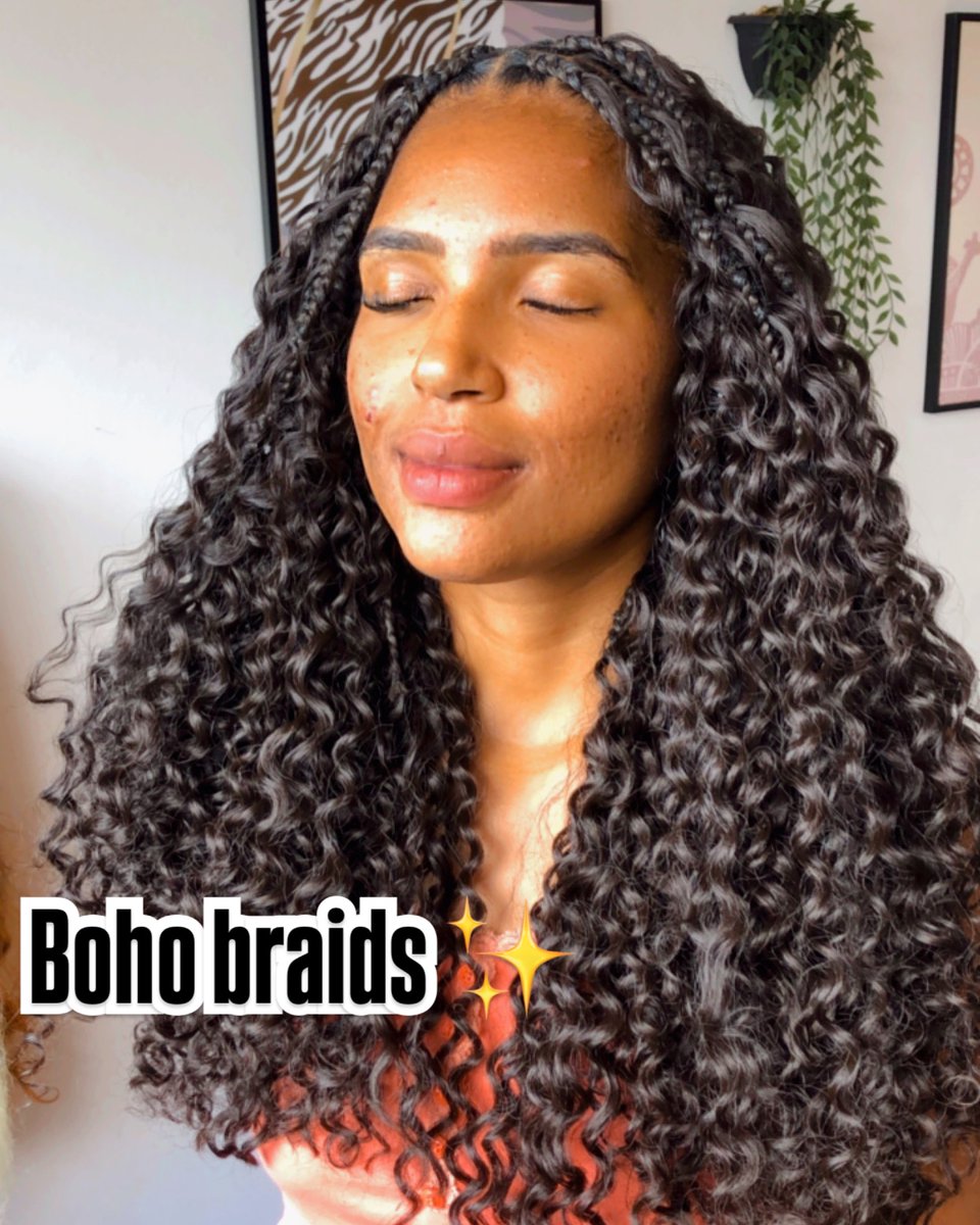 KrystinaCof2f's tweet photo. Being a mom means caring for everyone. Now it’s time to care for yourself. Boho braids are more than style—they’re self-care and confidence. A gift you deserve. https://t.co/zyczRVW0uG
