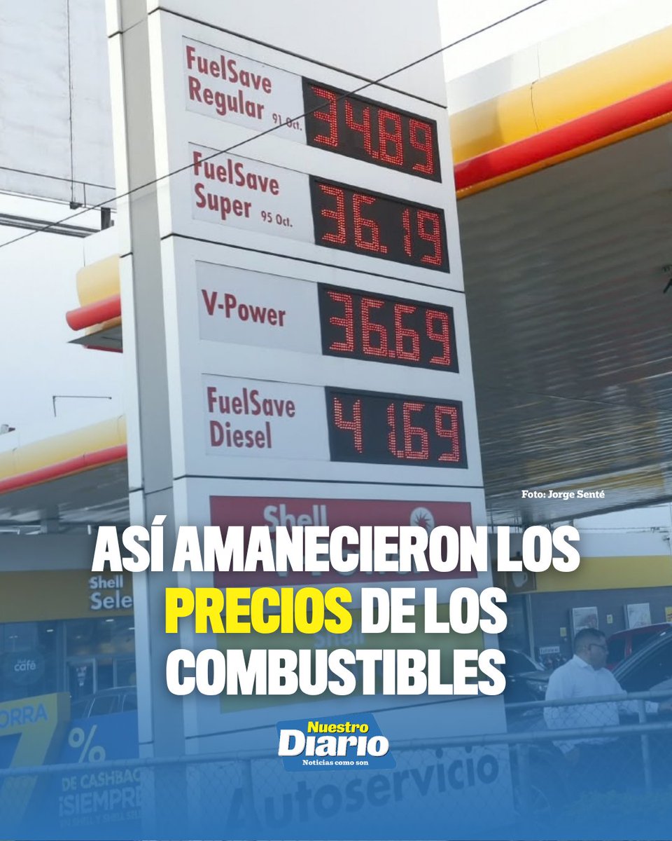 ⛽🇬🇹 ASÍ AMANECIERON LOS PRECIOS DE LOS COMBUSTIBLES 💰⛽ Estos son los precios de la gasolina superior, regular y diésel luego de la entrada en vigencia del…