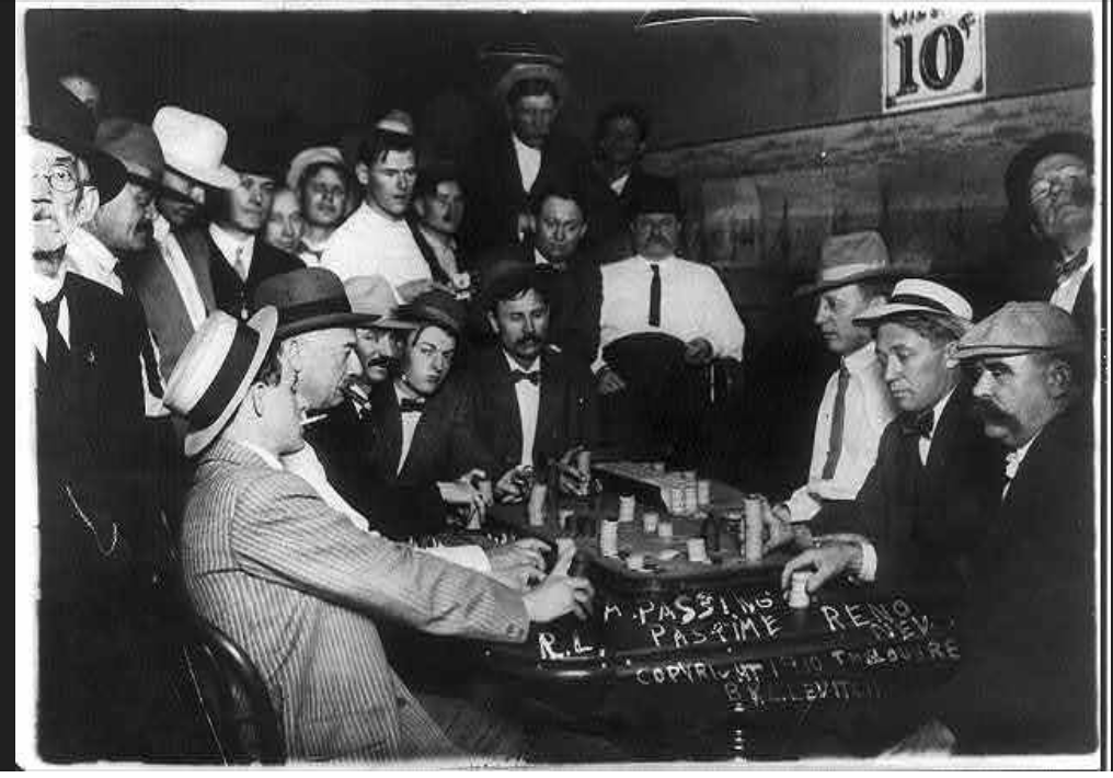 RalstonReports's tweet photo. Good morning from The #WeMatter State.
On this date in 1910, after passing through the Public Morals Committee (I kid you not!), Nevada became the last western state to outlaw gambling. It would not be re-legalized until 1931.
Days 'til early voting: 16
Days 'til general: 33 https://t.co/CCQEvu8lqN