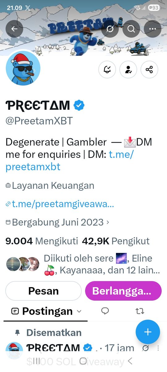 winnrcitione's tweet photo. @itsgayri @PreetamXBT Done. https://t.co/cXKyJzQXnY