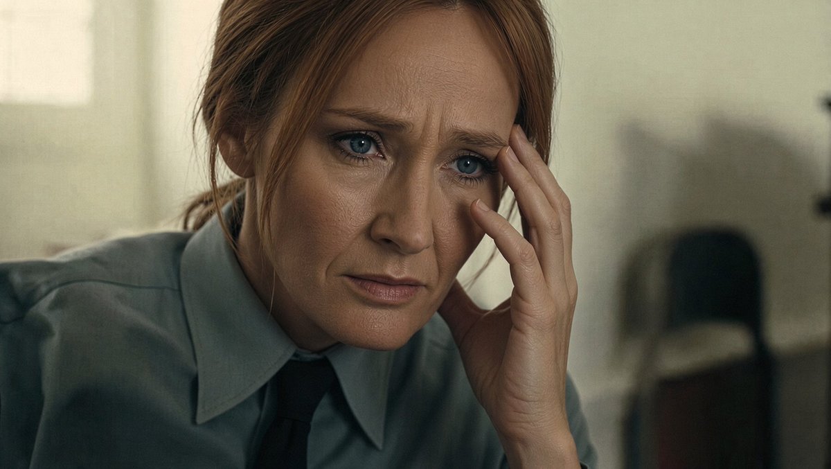 Templarpilled's tweet photo. JK Rowling seeing the wasted potential of Harry x Malfoid: https://t.co/e8hxl2tycj