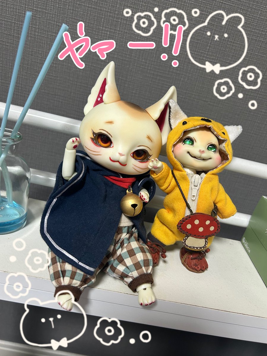 yangsu_inuko's tweet photo. やんすニコニコごんぎつねコーデ！！ https://t.co/FEYQigtood