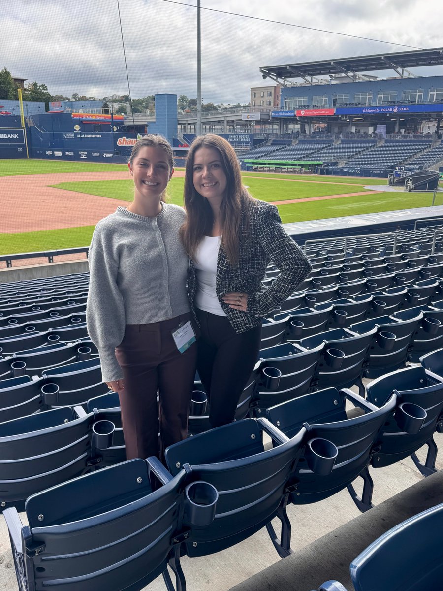 CarePredict's tweet photo. What a home run at the @MASS_ALA Conference at Polar Park!
Huge thanks to everyone who visited Emily Almond &amp; Lilly Manion at Table 65 to chat about campus-wide resident safety &amp; proactive care! 
#MassALA #SeniorLiving #CarePredict https://t.co/E82C5TCDxb
