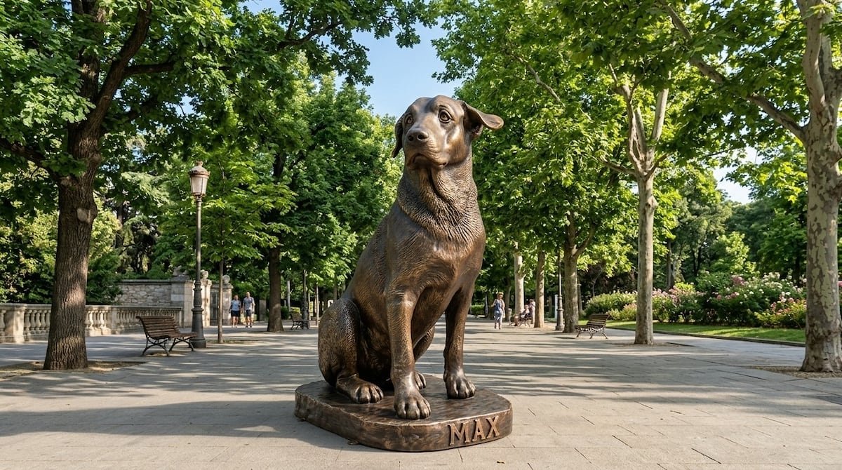 GamavisionEcu's tweet photo. El monumento no solo recordará a Max —quien falleció el pasado 6 de abril—, sino que servirá como un homenaje a todos los animales que forman parte de la vida de la ciudad. 

La jornada incluirá además una bendición abierta para todas las mascotas que acudan junto a sus tutores. https://t.co/WTwLhvxhO1